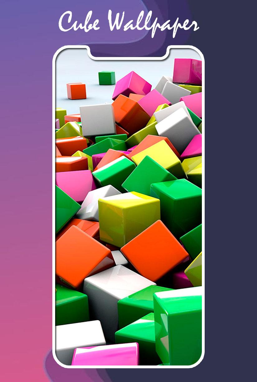 3D Triangle Cube Wallpapers