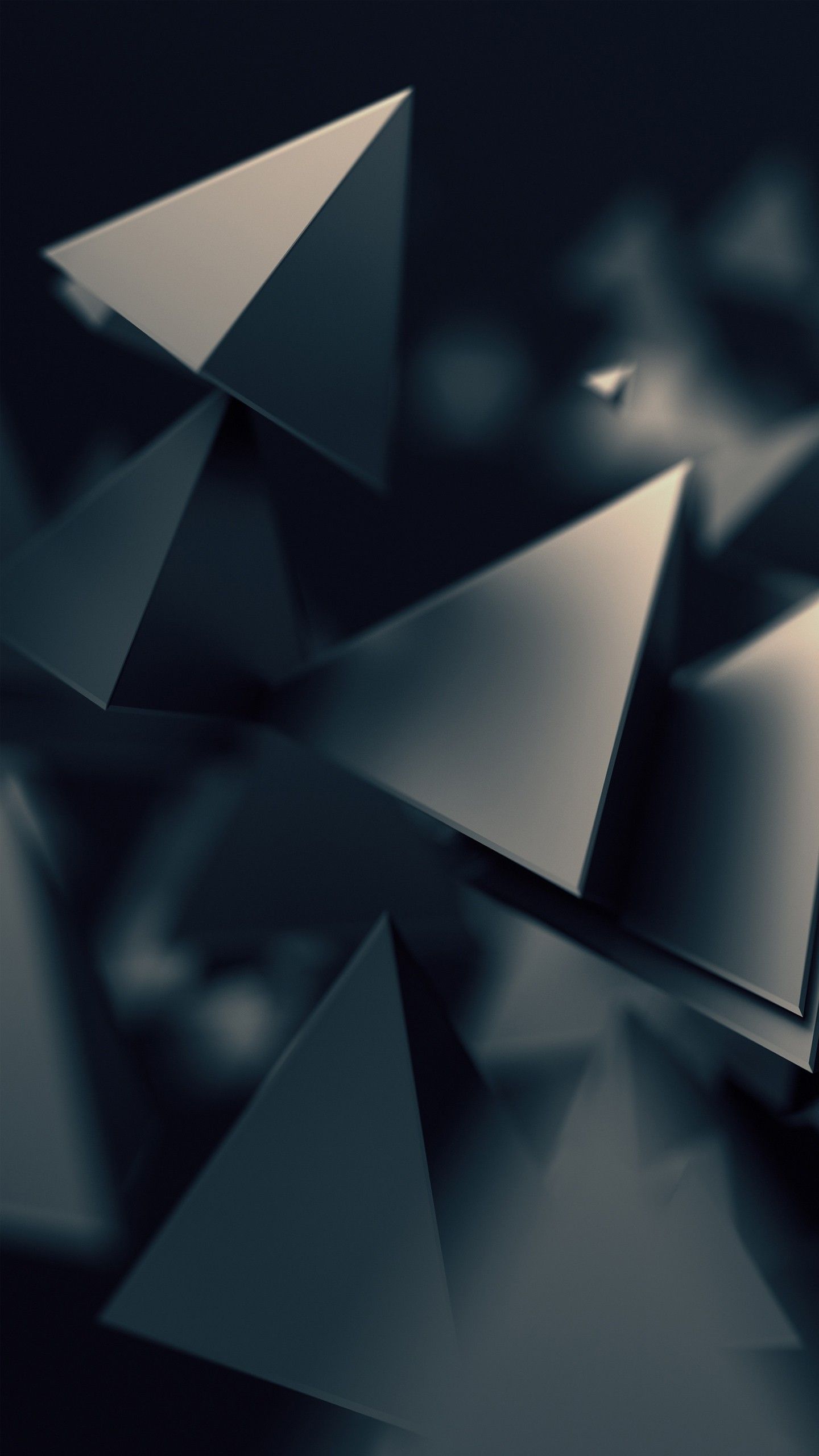 3D Triangle Cube Wallpapers