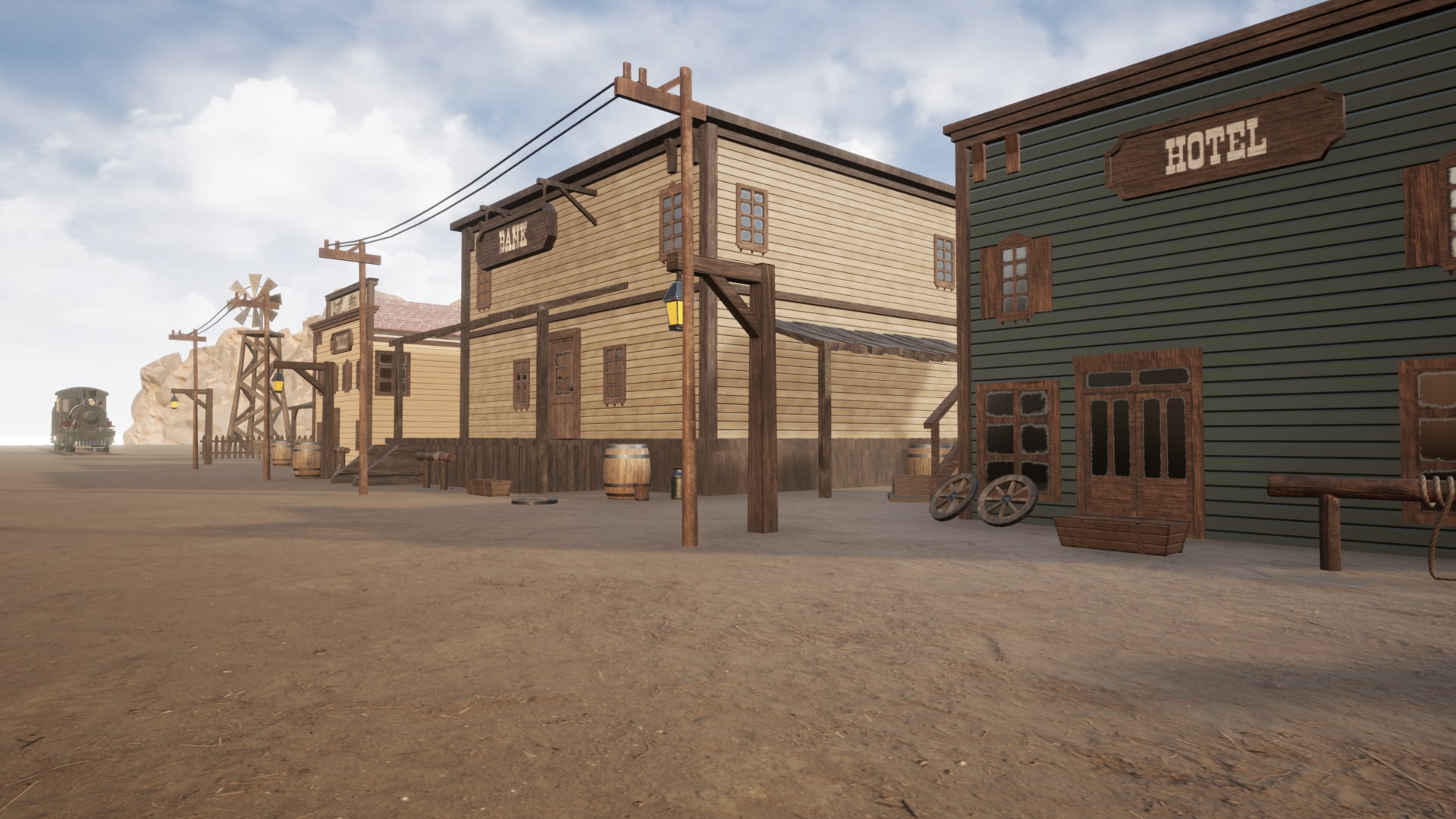 3D Wild West Wallpapers