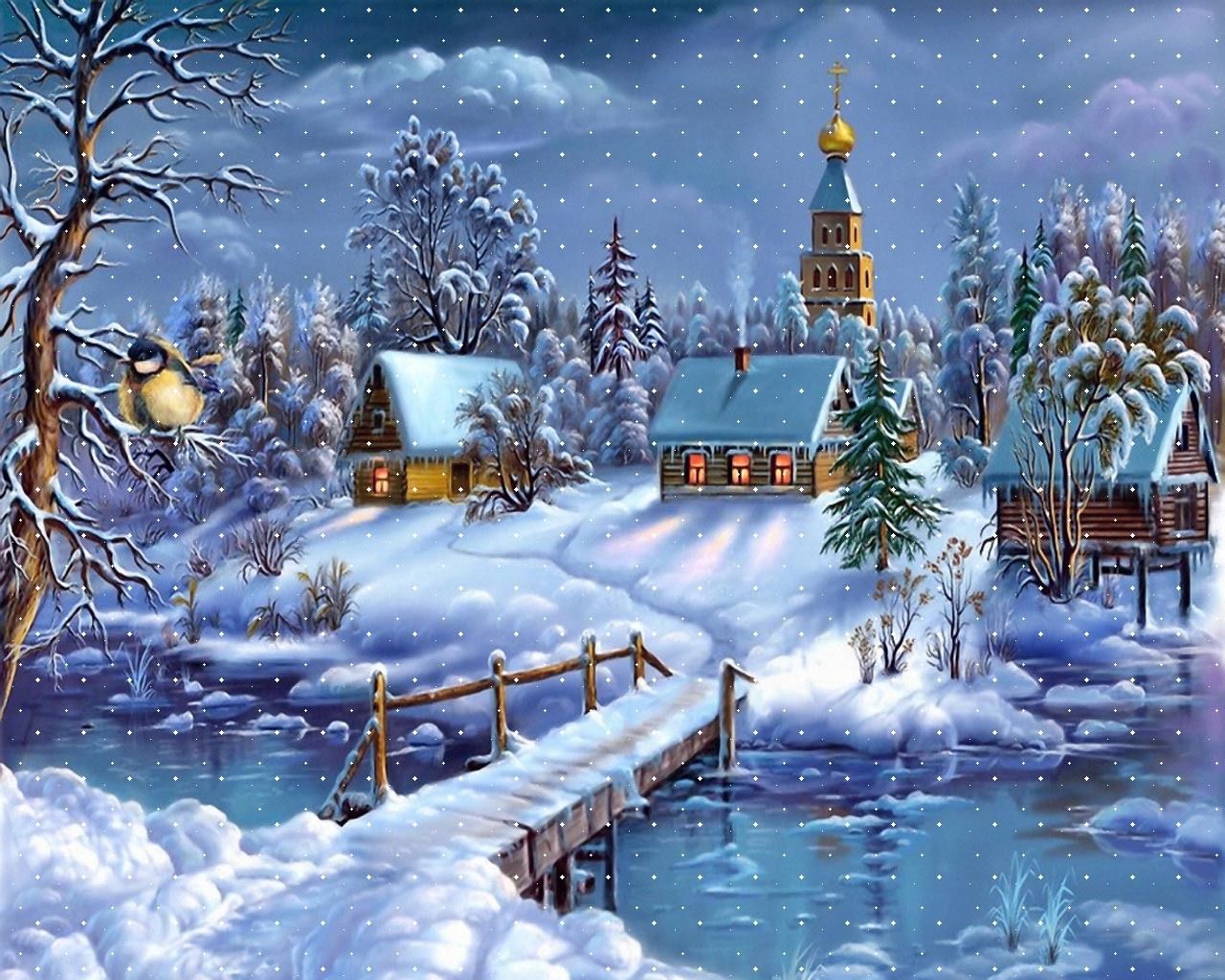 3D Winter Wallpapers