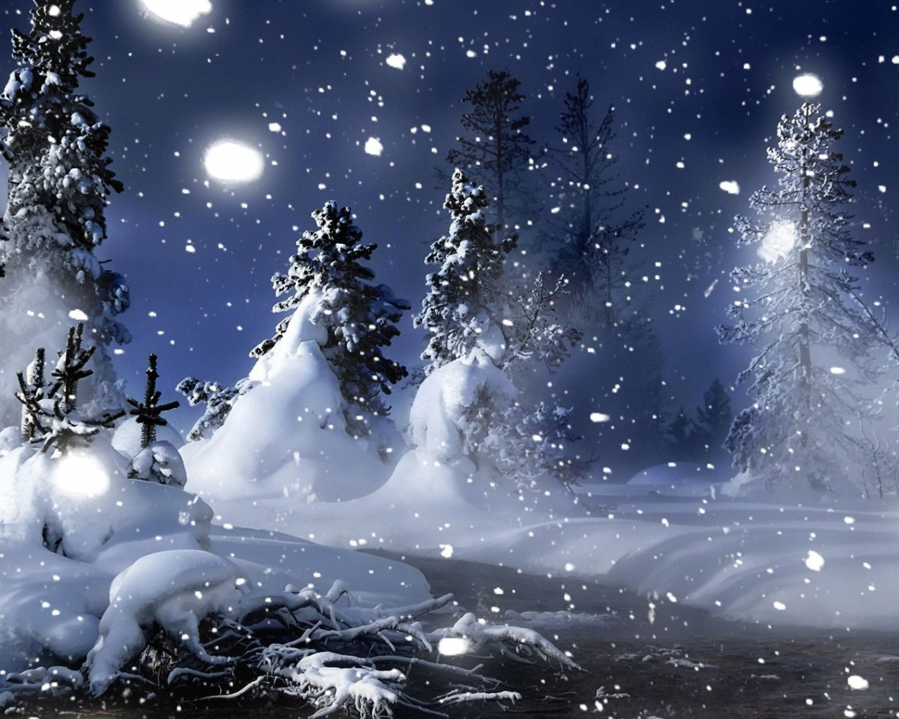 3D Winter Wallpapers