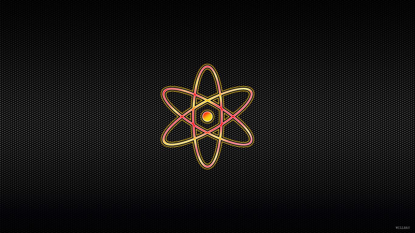 4K Atoms Abstract Wallpapers