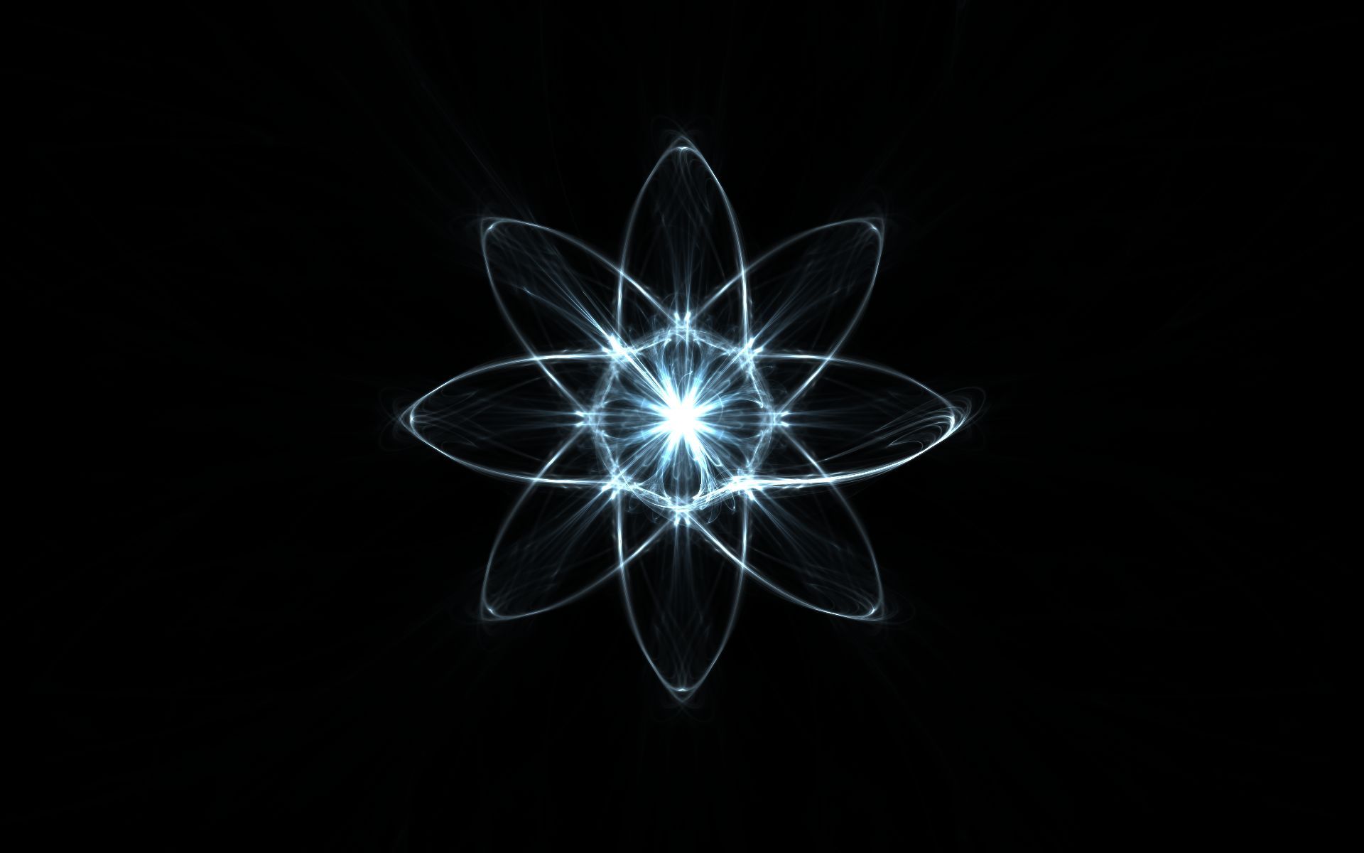 4K Atoms Abstract Wallpapers