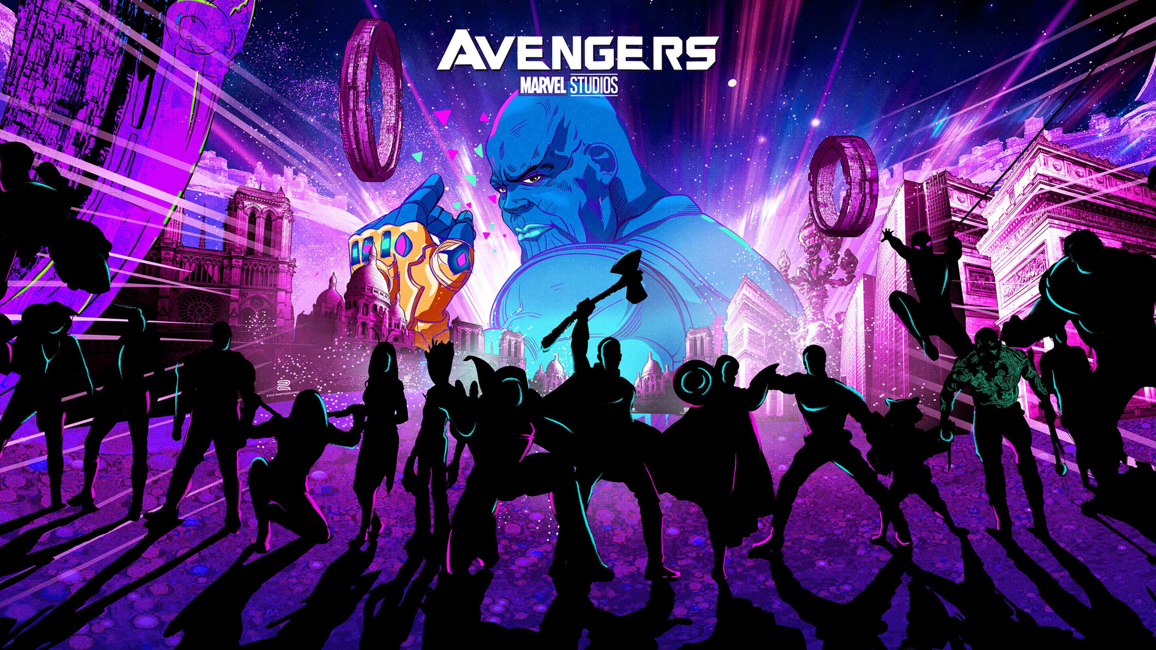 4K Avengers Endgame Art Wallpapers