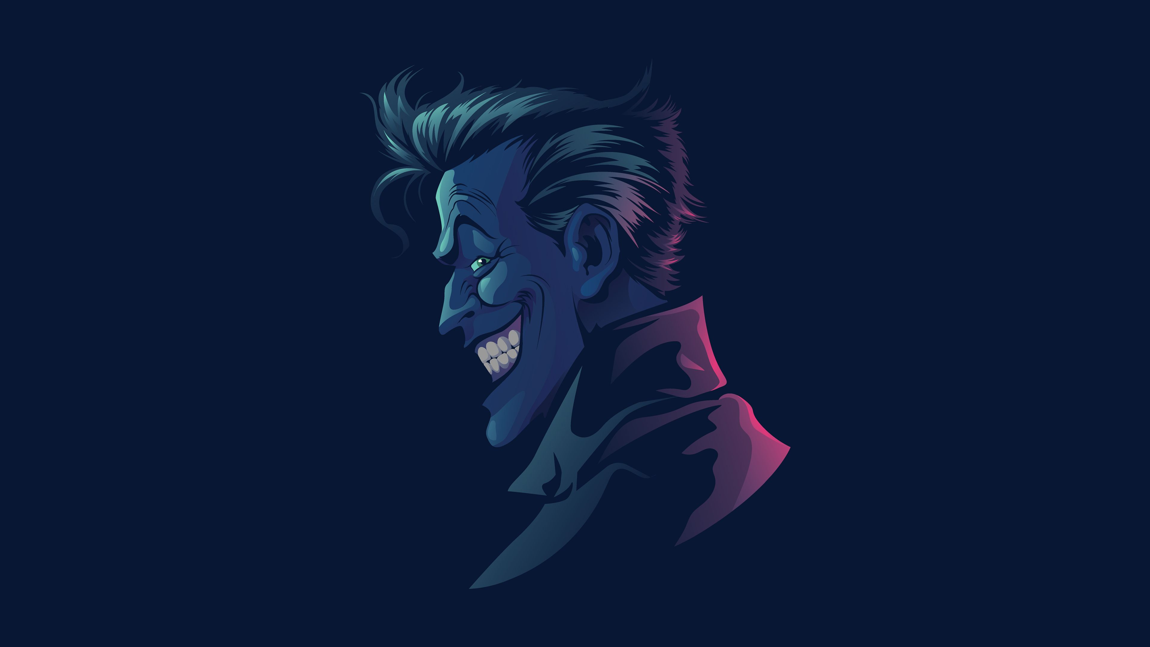 4K Batman And Joker Minimalist Wallpapers