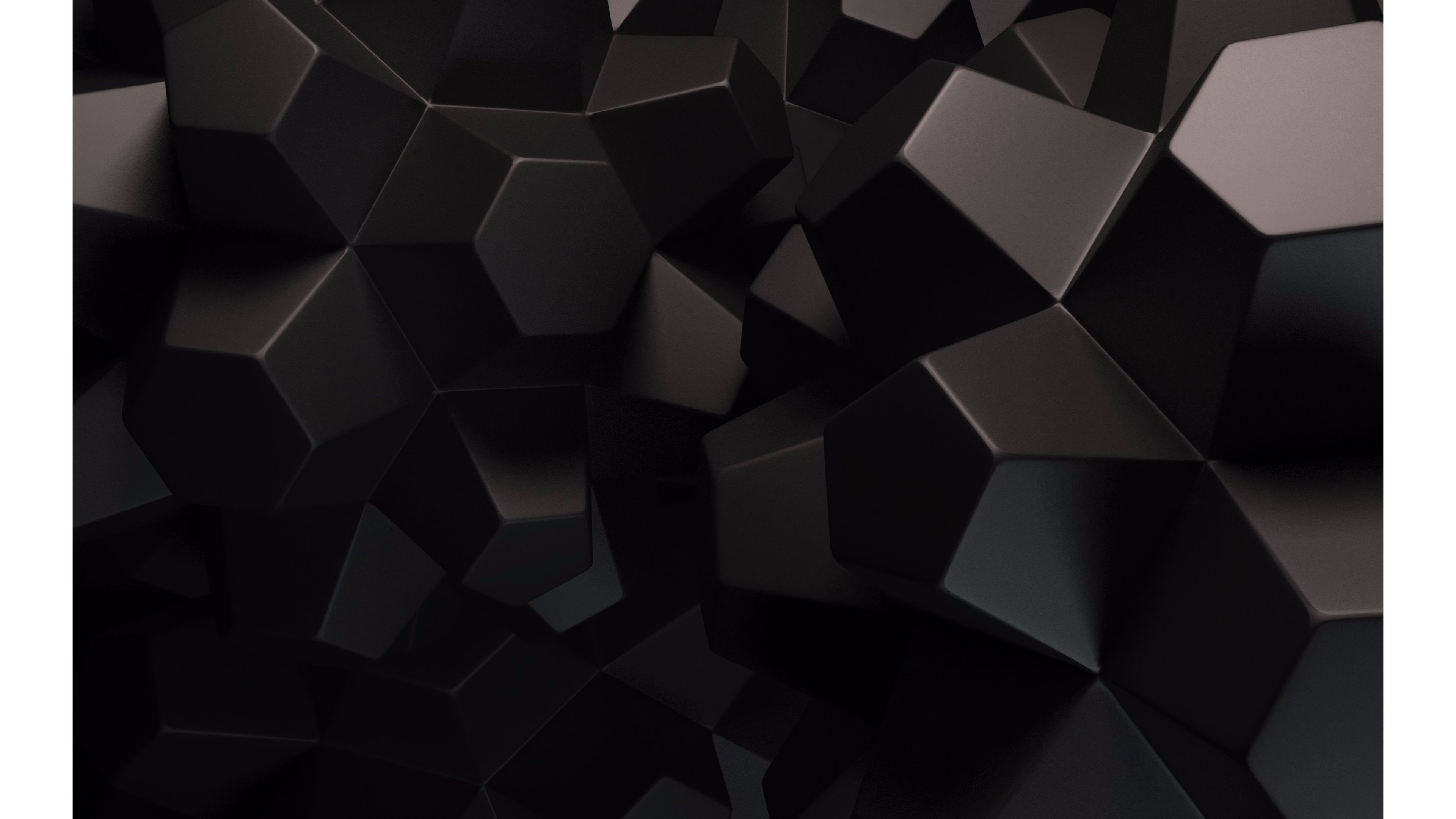 4K Black Abstract Wallpapers