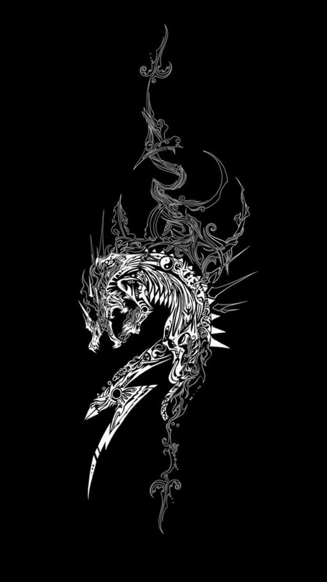 4K Black Dragon Wallpapers