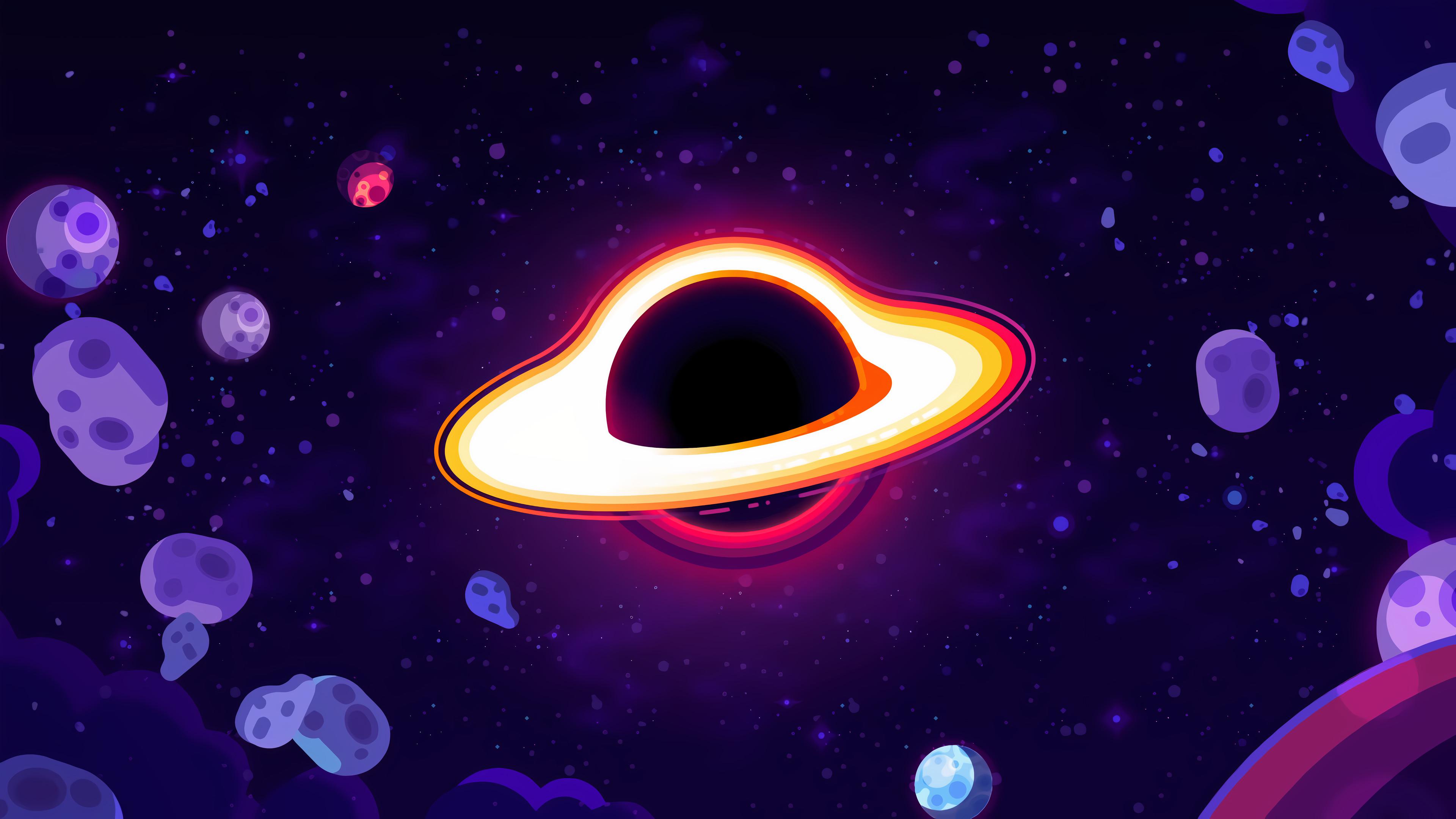 4K Black Hole Wallpapers