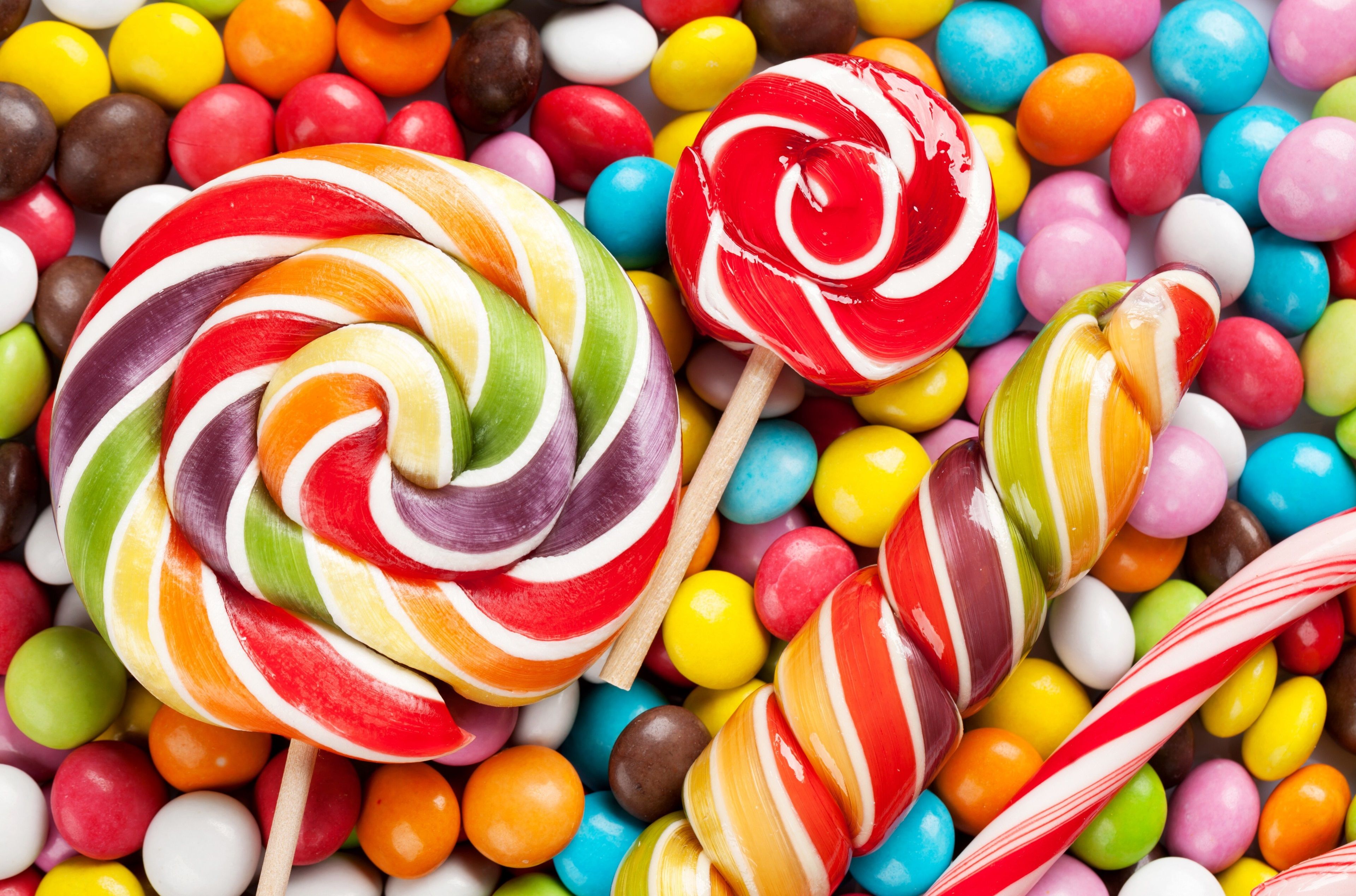 4K Candy Pops Wallpapers