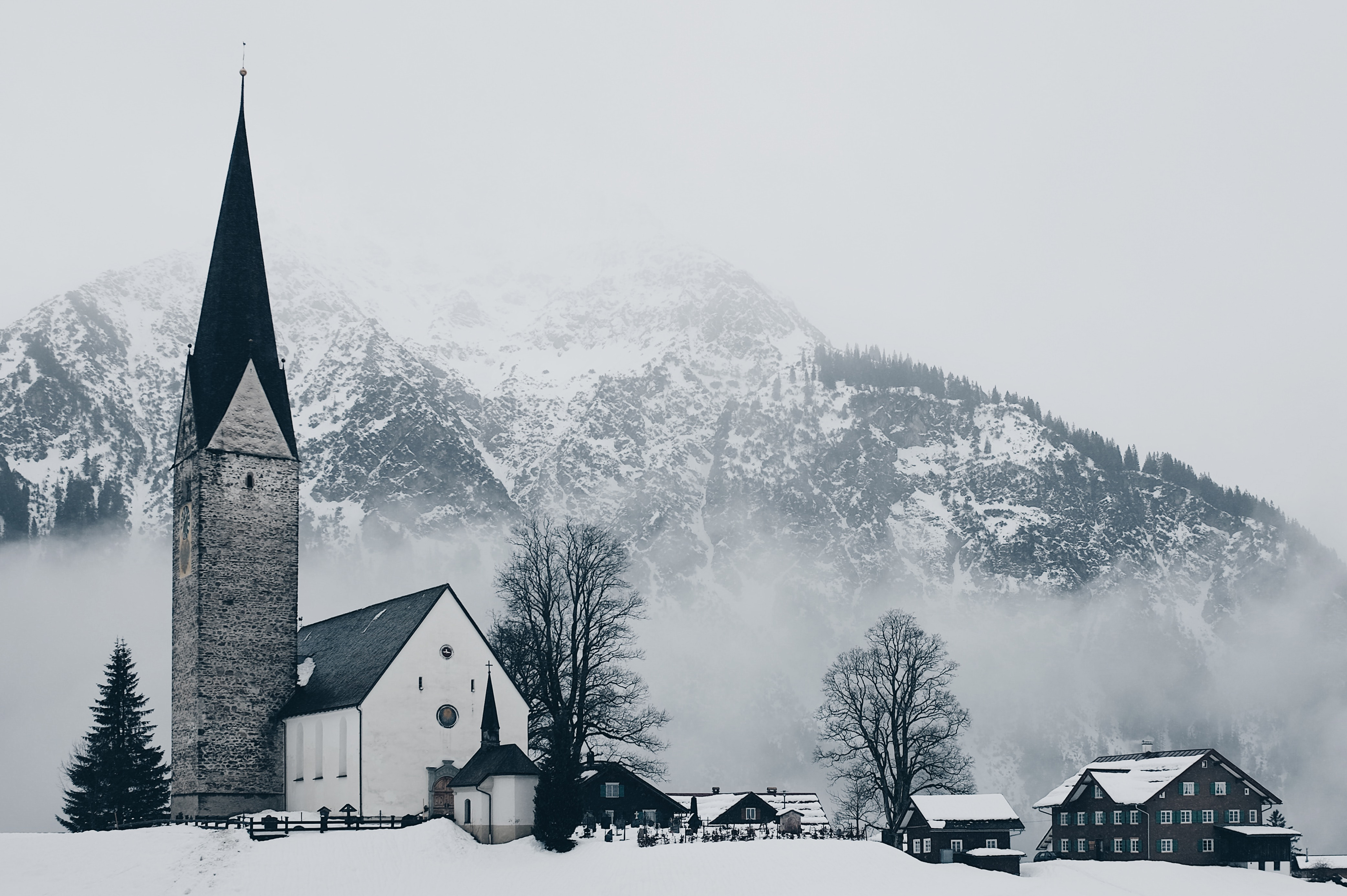 4K Church In Austria Wallpapers