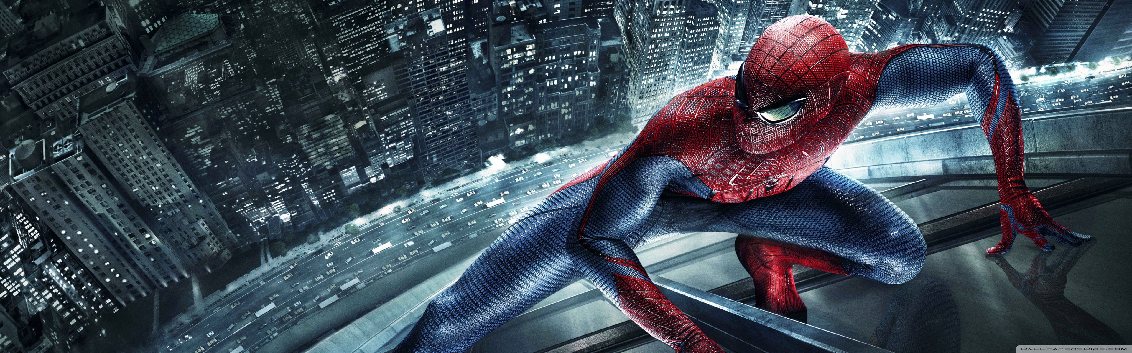 4K Cool Spiderman Pose Wallpapers