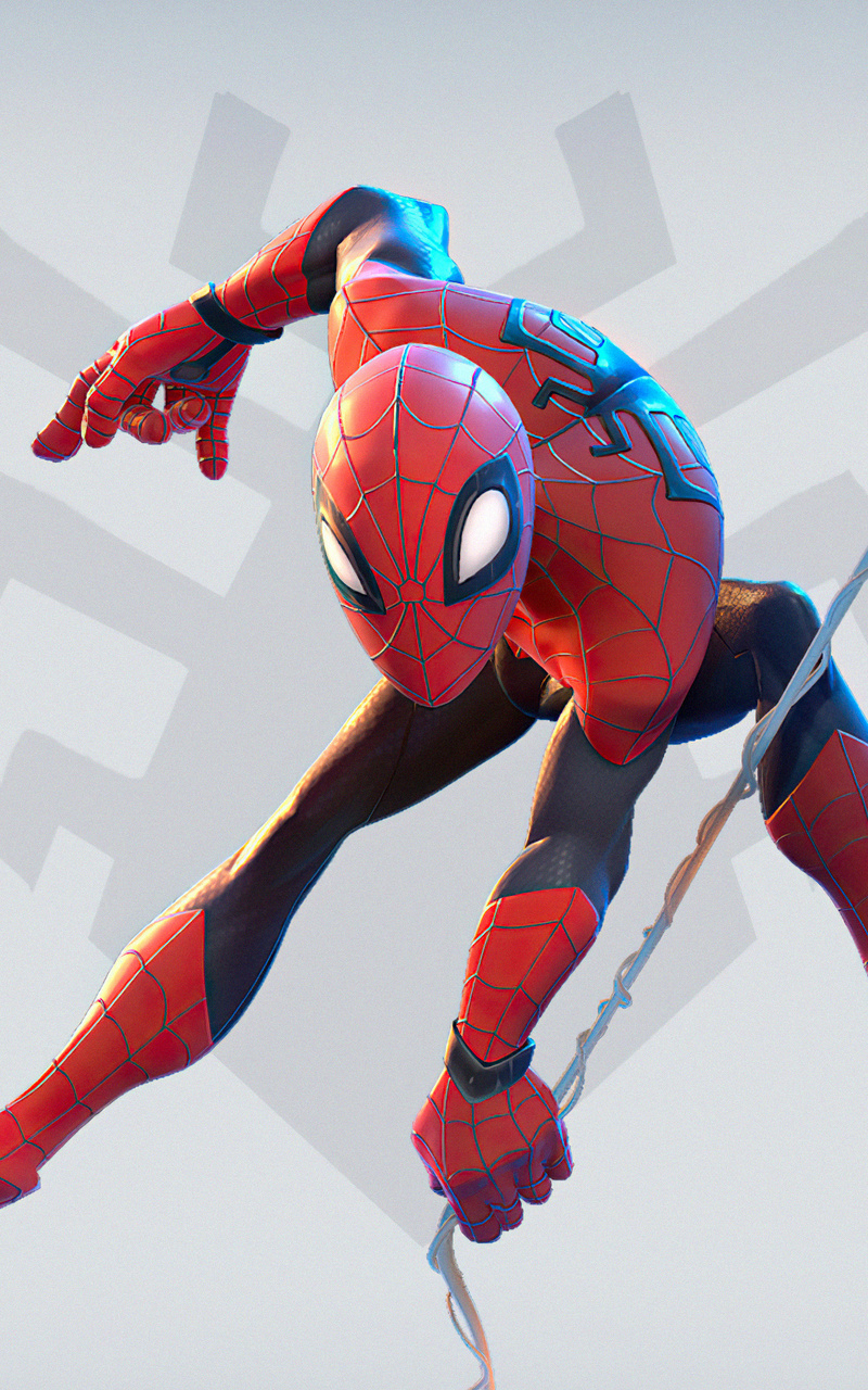 4K Cool Spiderman Pose Wallpapers