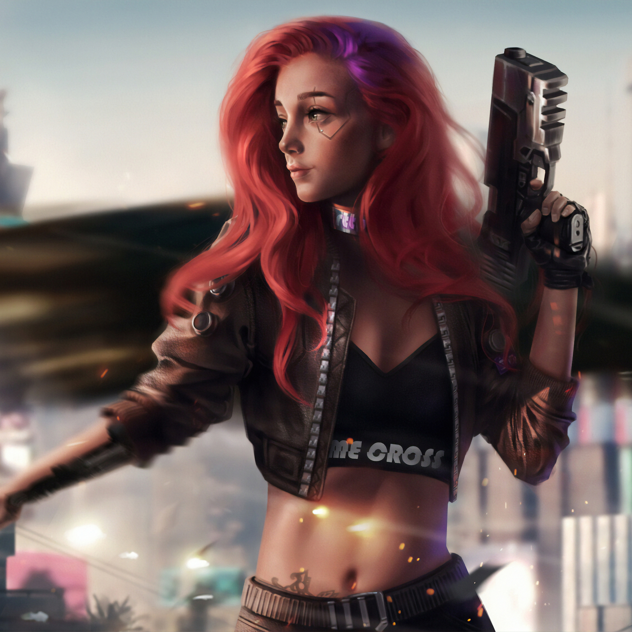 4K Cyberpunk 2077 Fan Art Wallpapers