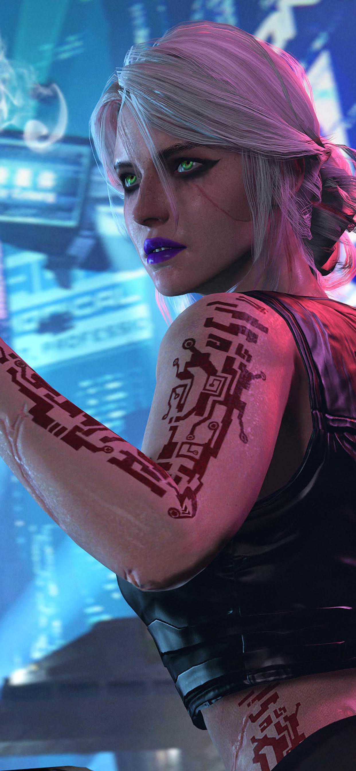 4k Cyberpunk Ciri Fan Wallpapers