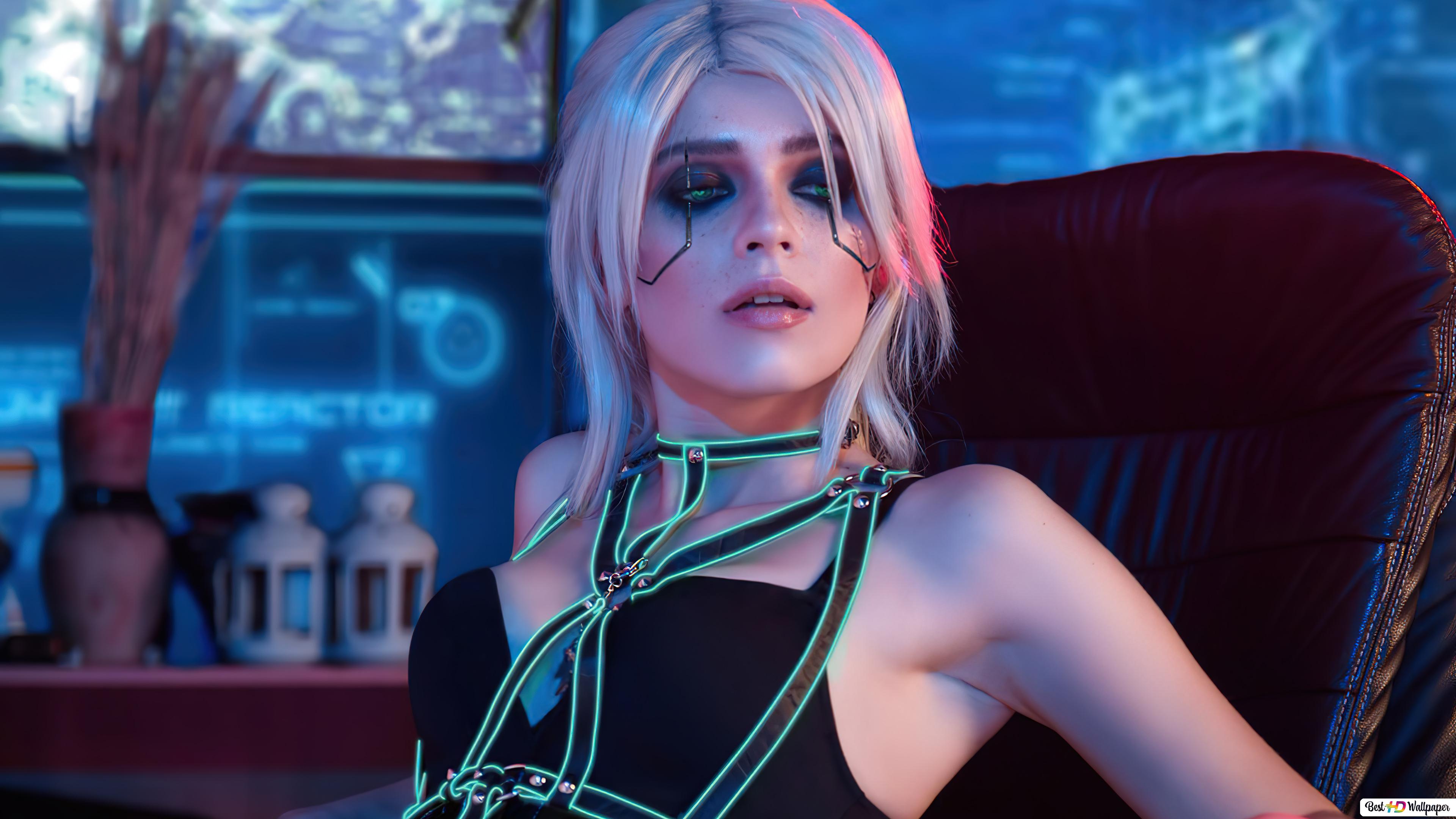 4k Cyberpunk Ciri Fan Wallpapers