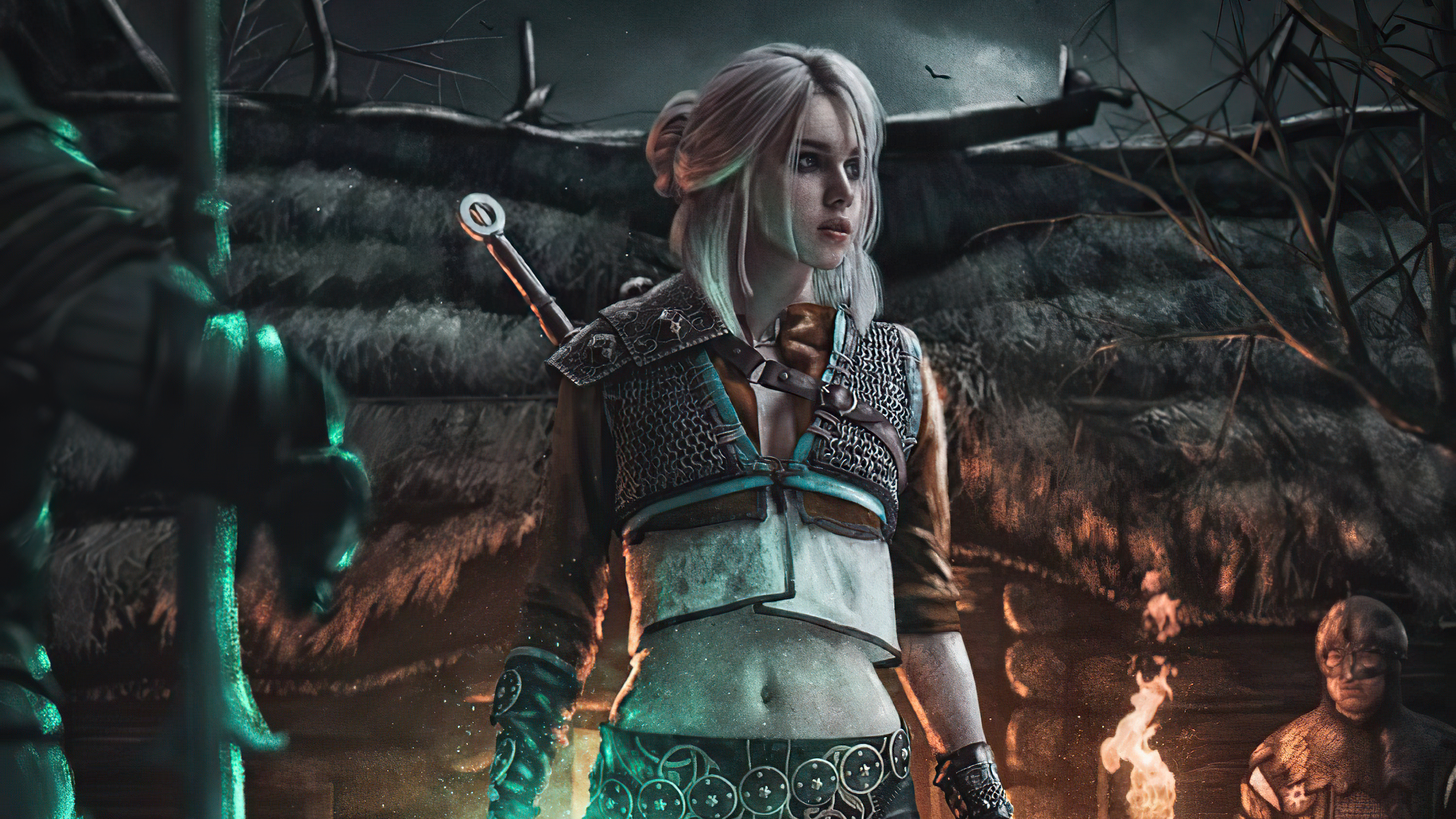 4k Cyberpunk Ciri Fan Wallpapers