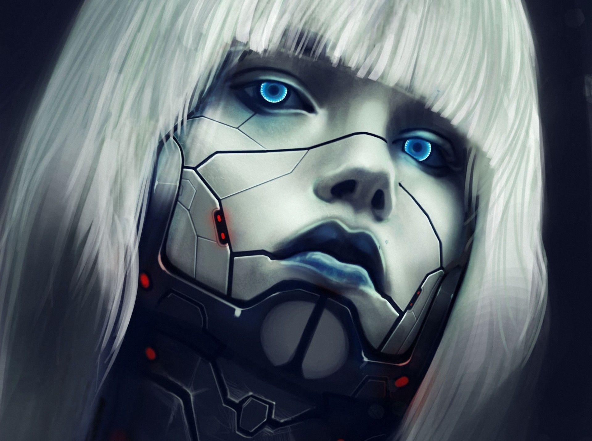 4K Cyborg Girl Wallpapers