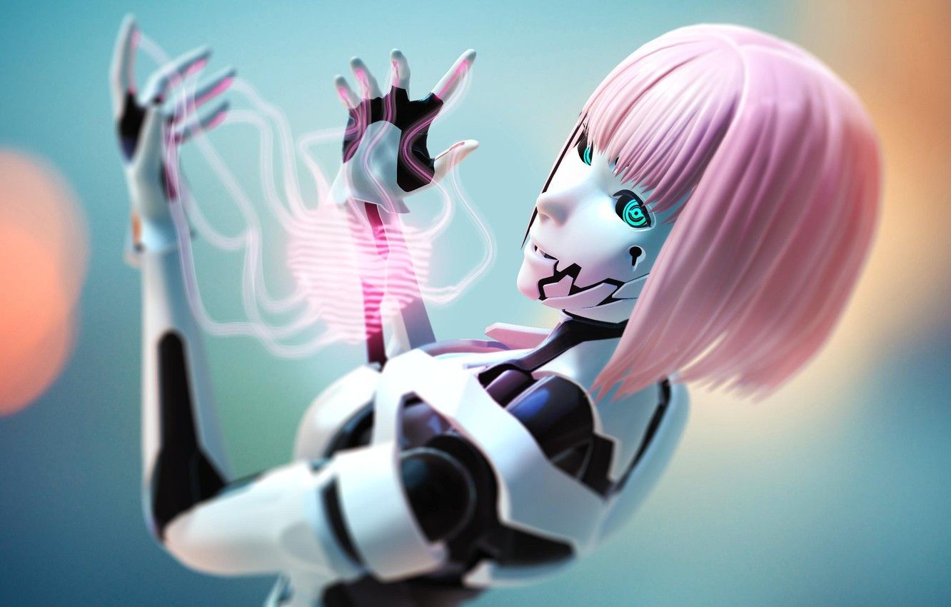 4K Cyborg Girl Wallpapers