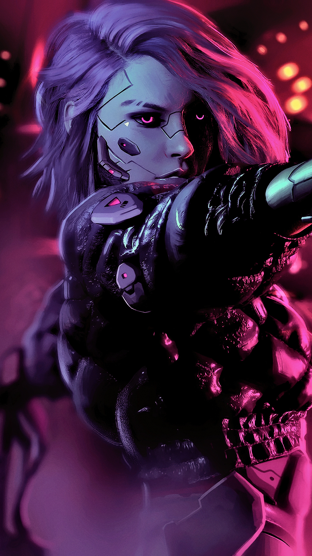 4K Cyborg Girl Wallpapers