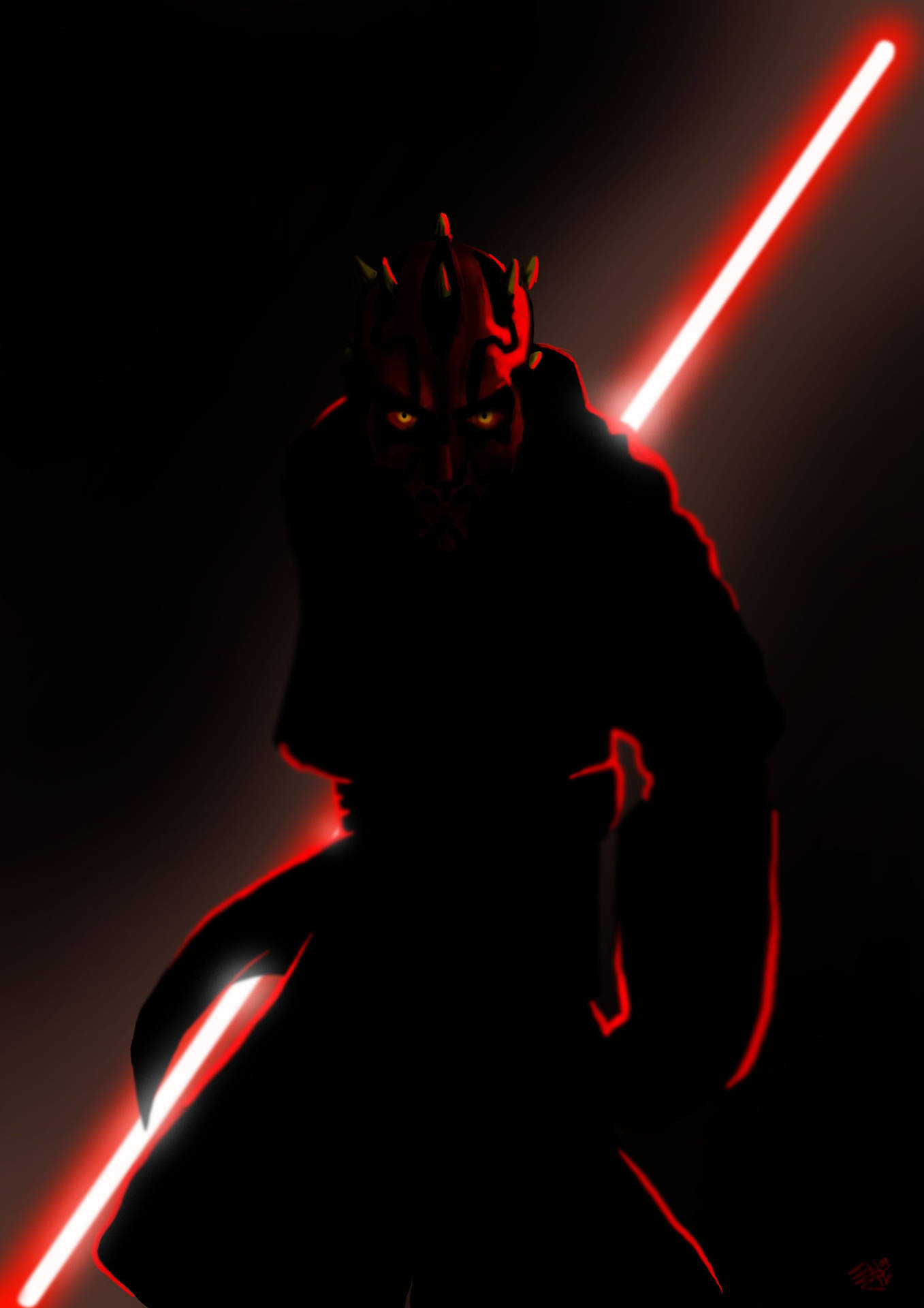 4K Darth Maul Mandalorian Inspire Art Wallpapers