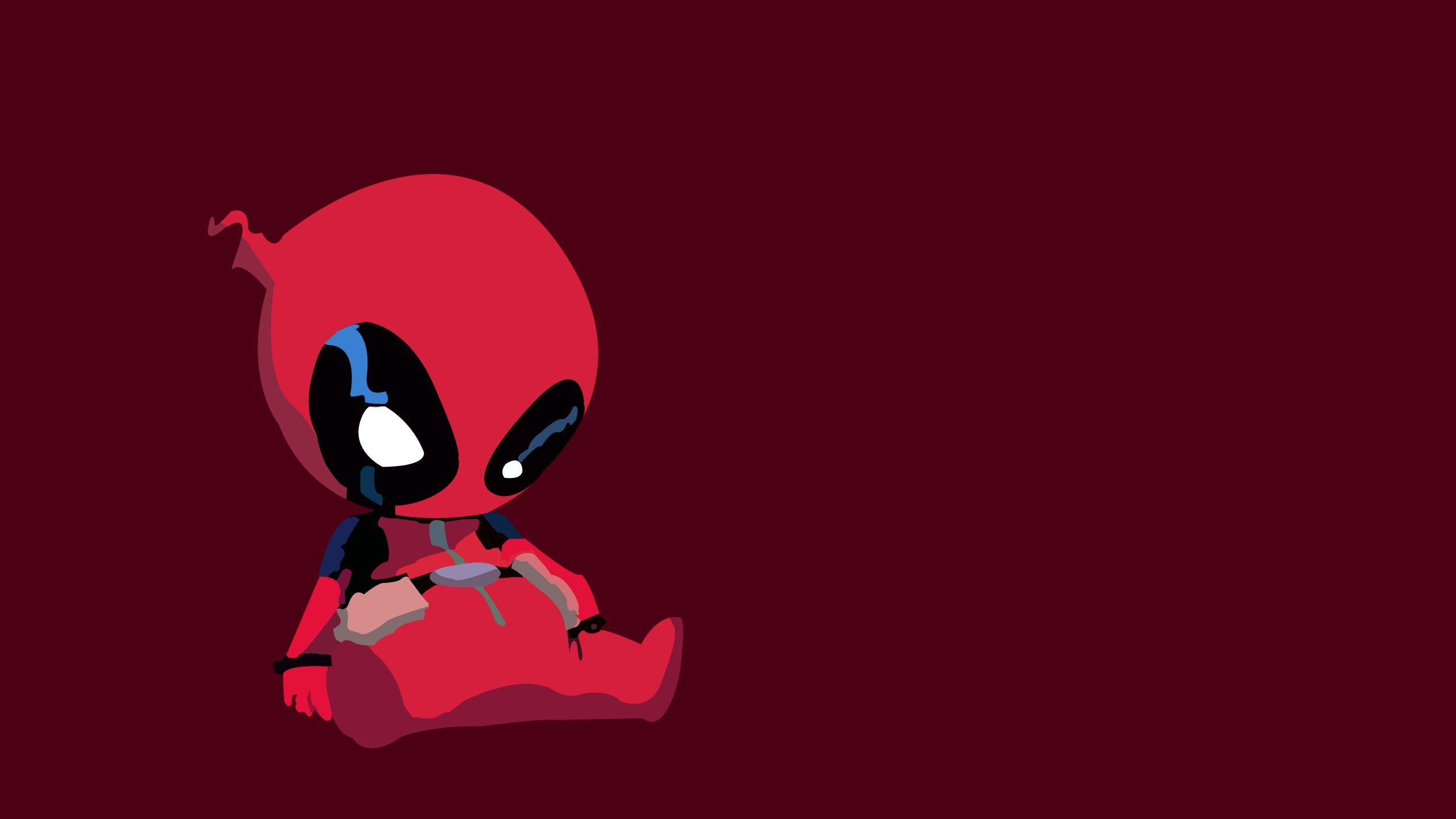 4K Deadpool Minimalism 2020 Wallpapers