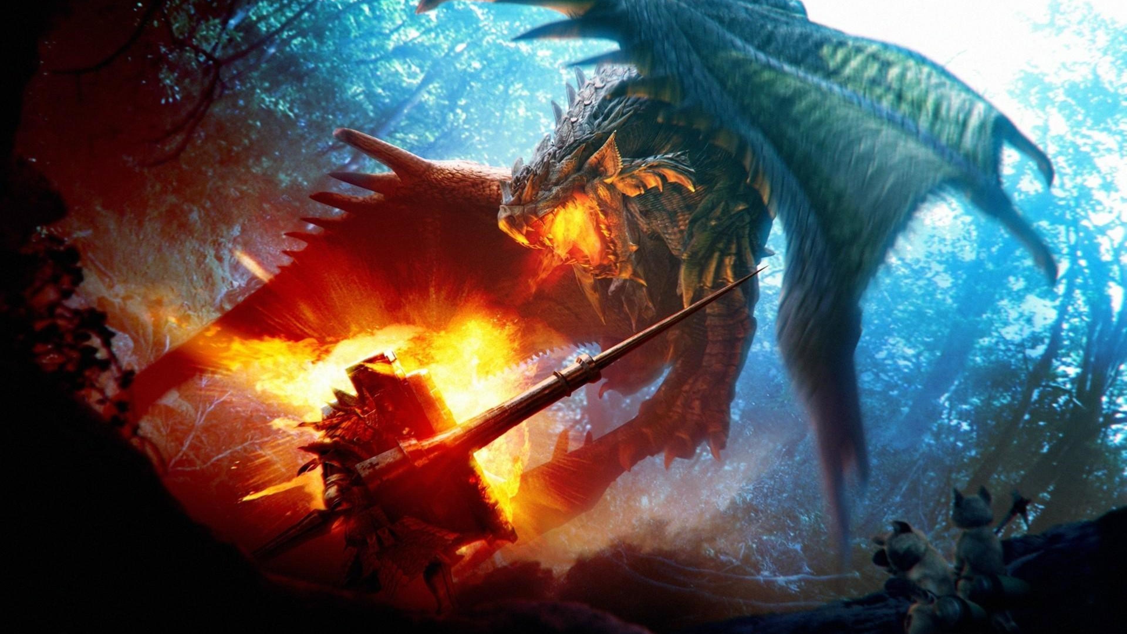 4K Dragon Desktop Wallpapers