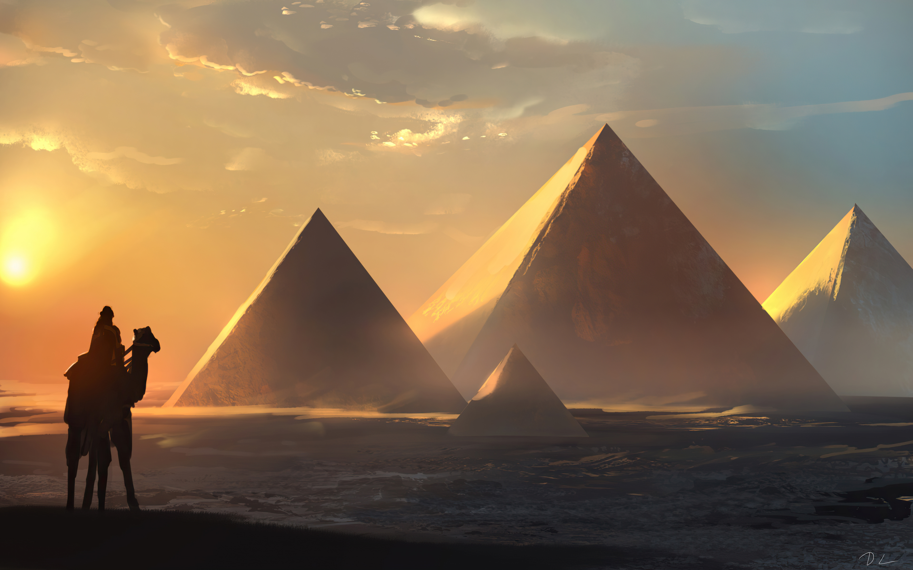4K Fantasy Pyramid
 Wallpapers