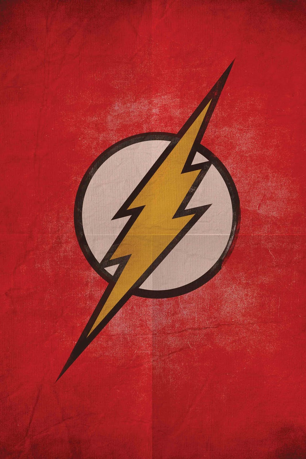 4K Flash Logo Minimal Wallpapers