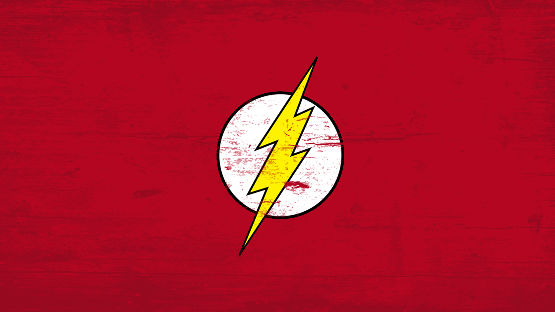4K Flash Logo Minimal Wallpapers