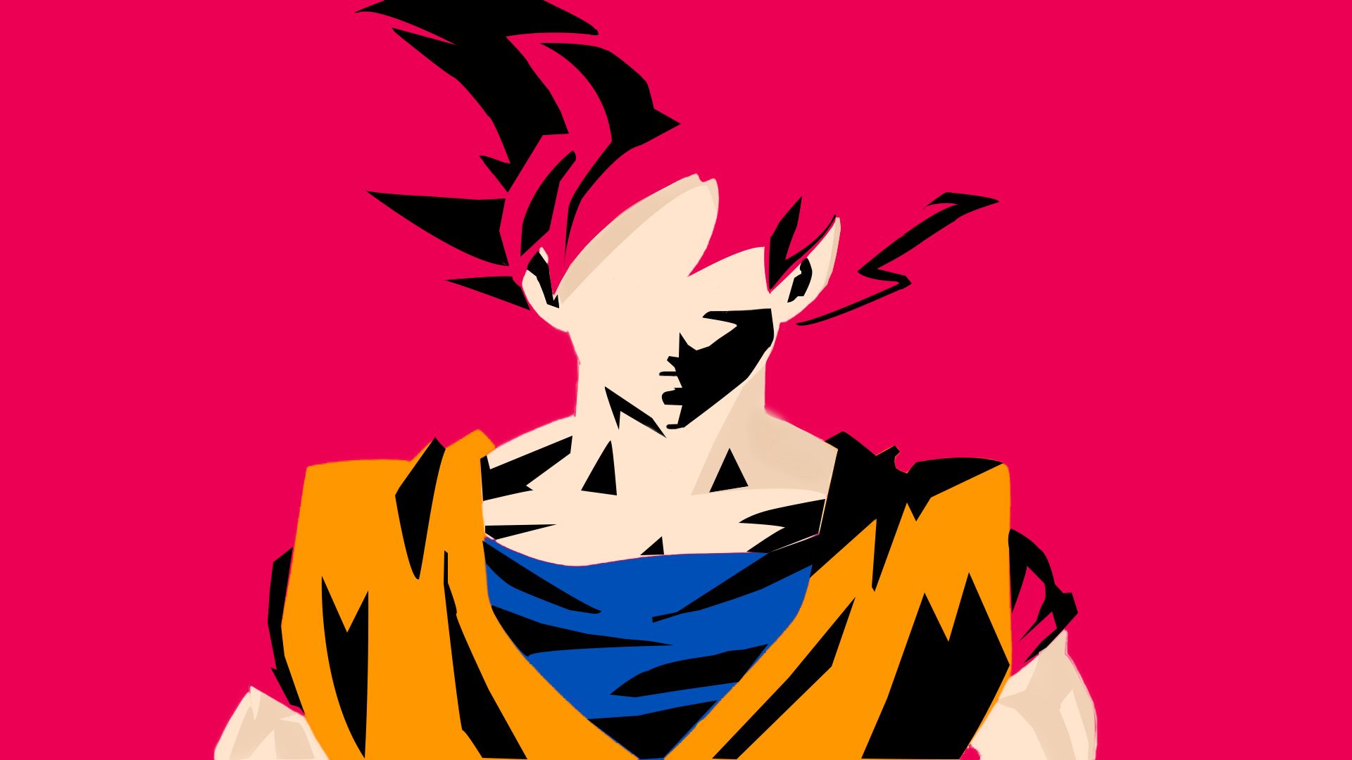 4K Goku Minimal Wallpapers