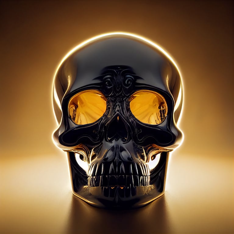 4K Gold Skull Wallpapers