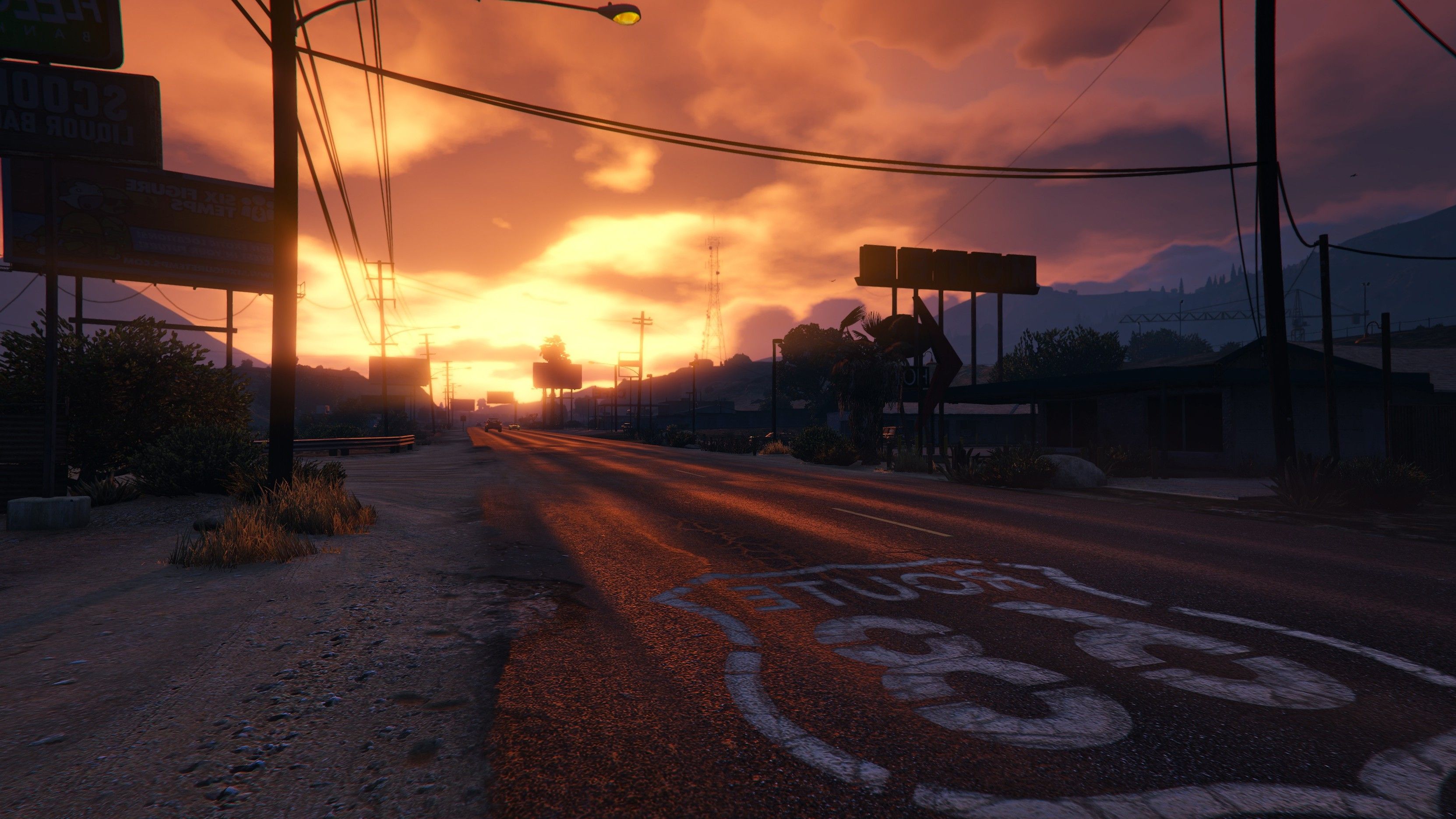 4K Grand Theft Auto V Scenery Image Wallpapers