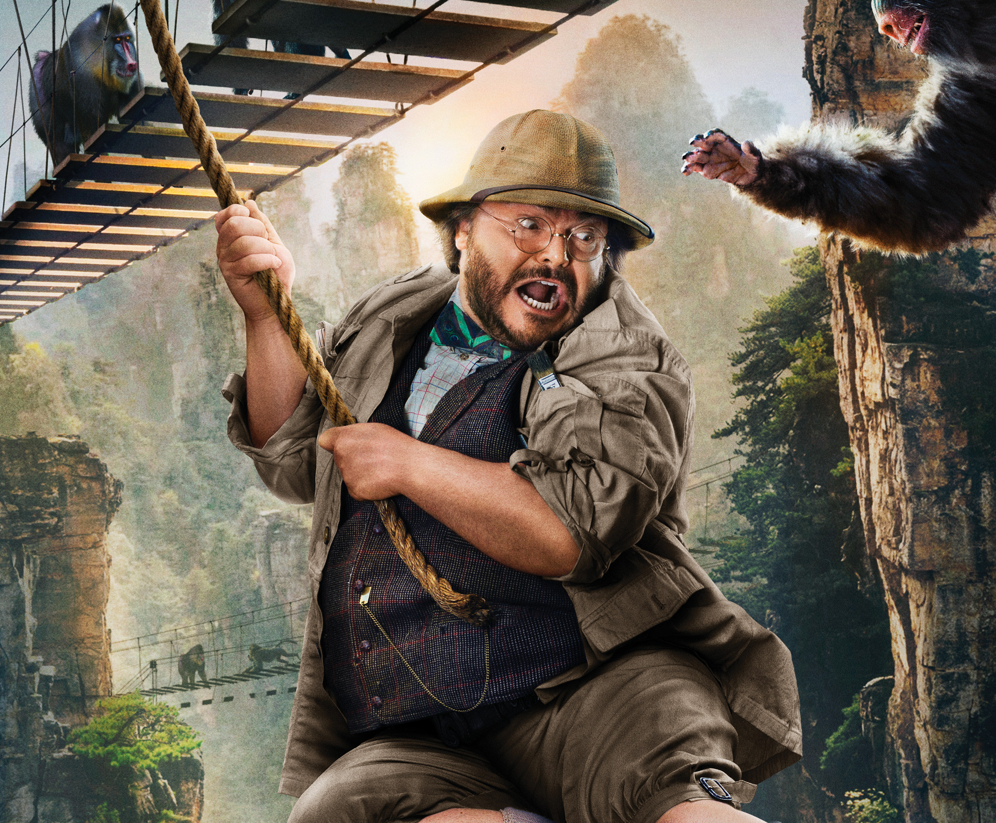 4K Jumanji 2019 Movie Cast Wallpapers