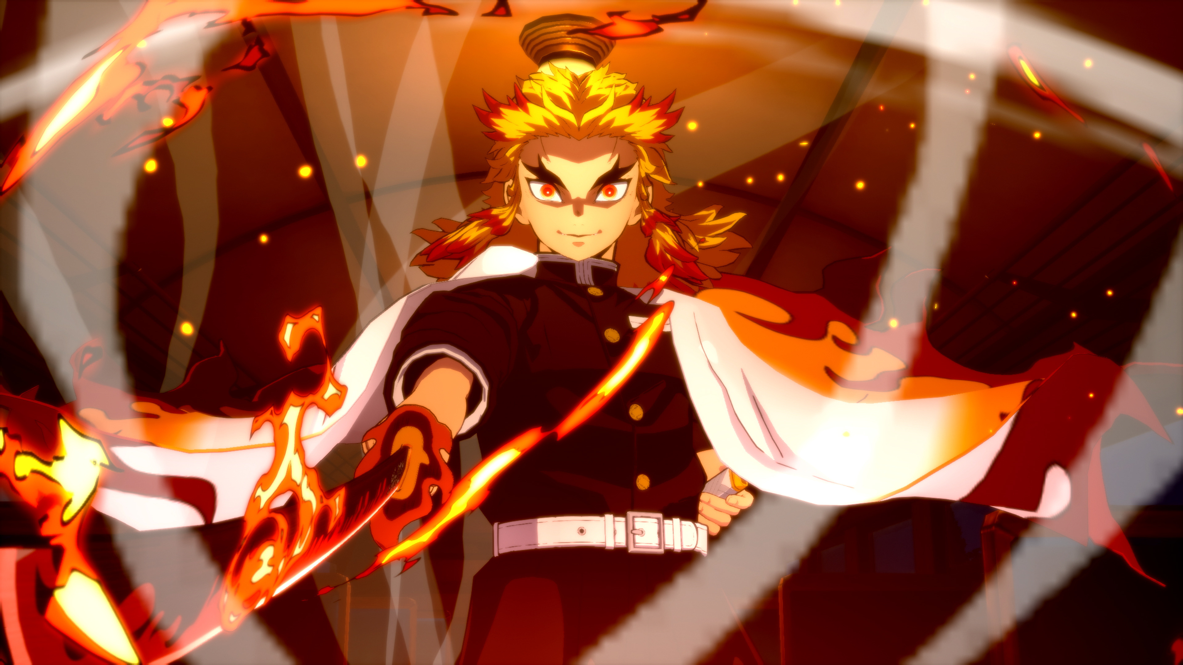 4K Kyojuro Rengoku 2020 Digital Art Wallpapers