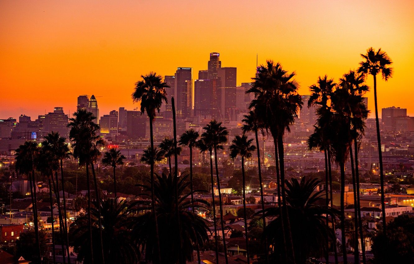 4K Los Angeles Sunset Wallpapers