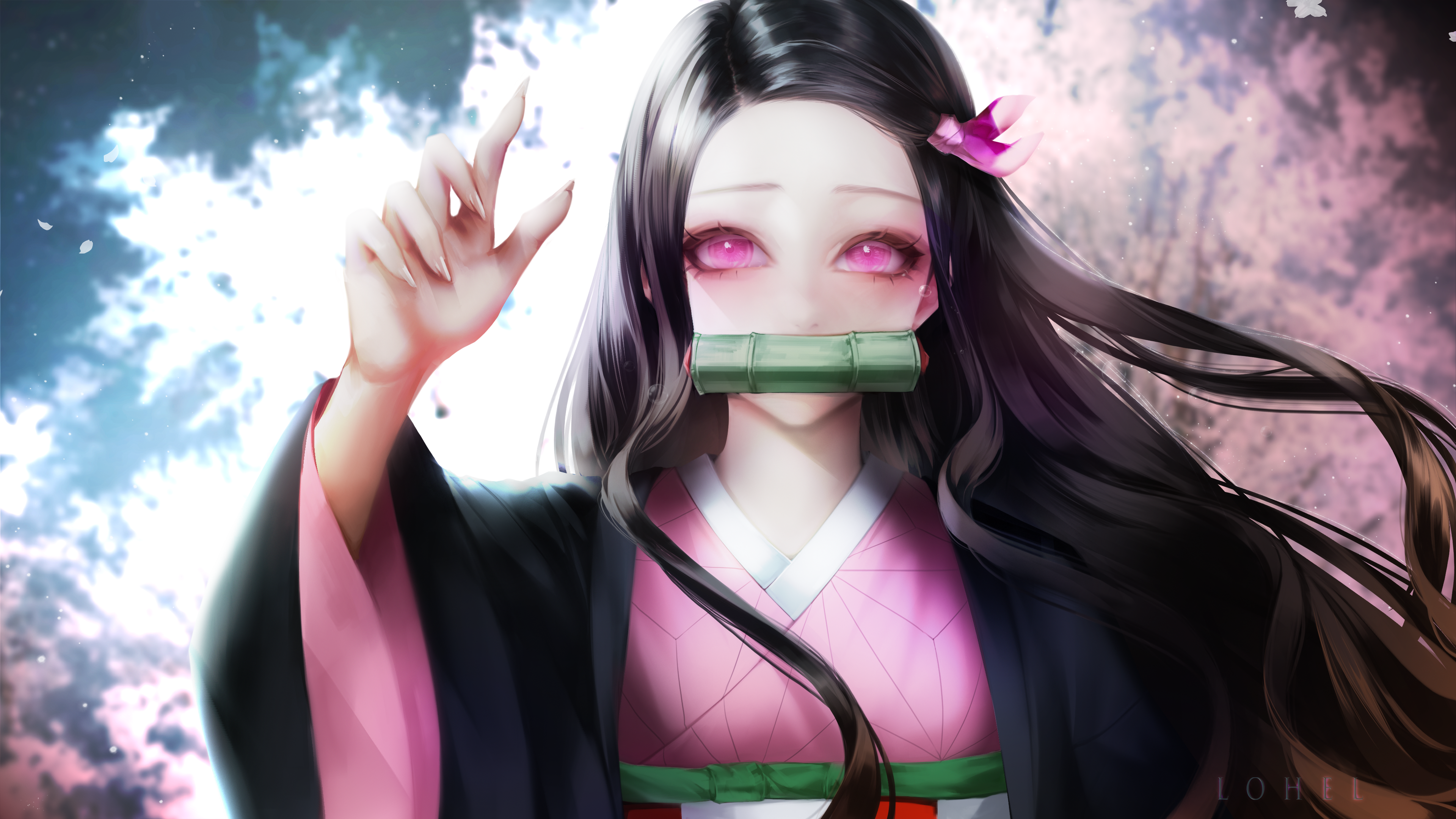 4K Nezuko Kamado Fanart 2020 Wallpapers