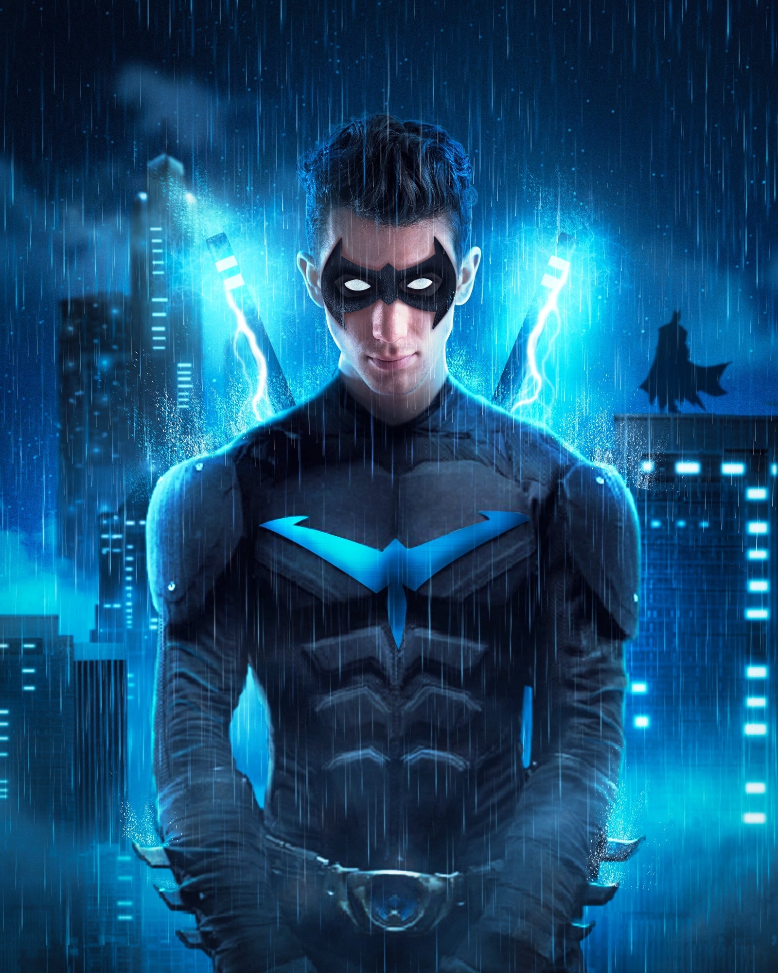 4K Nightwing Titans Wallpapers