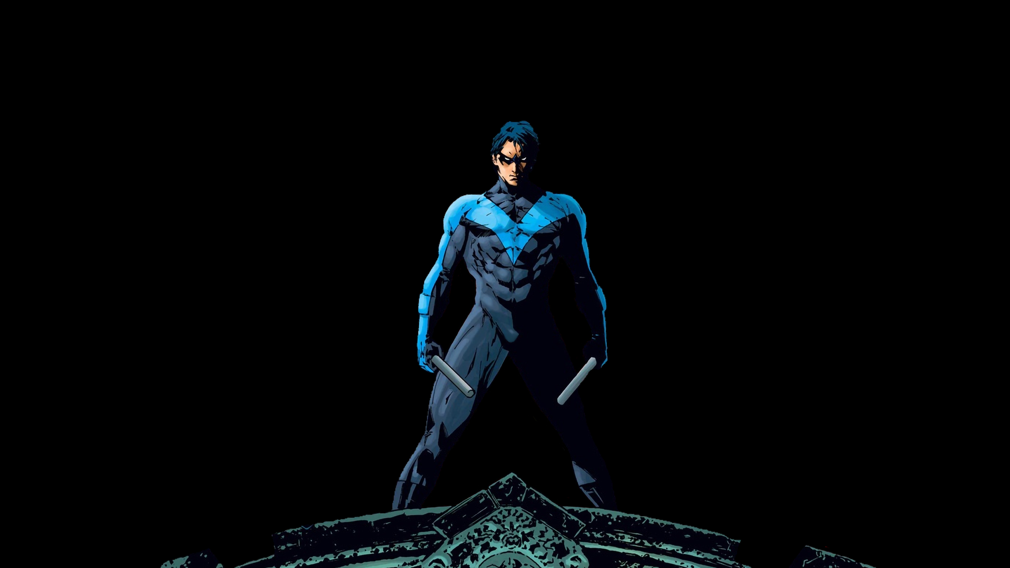 4K Nightwing Titans Wallpapers