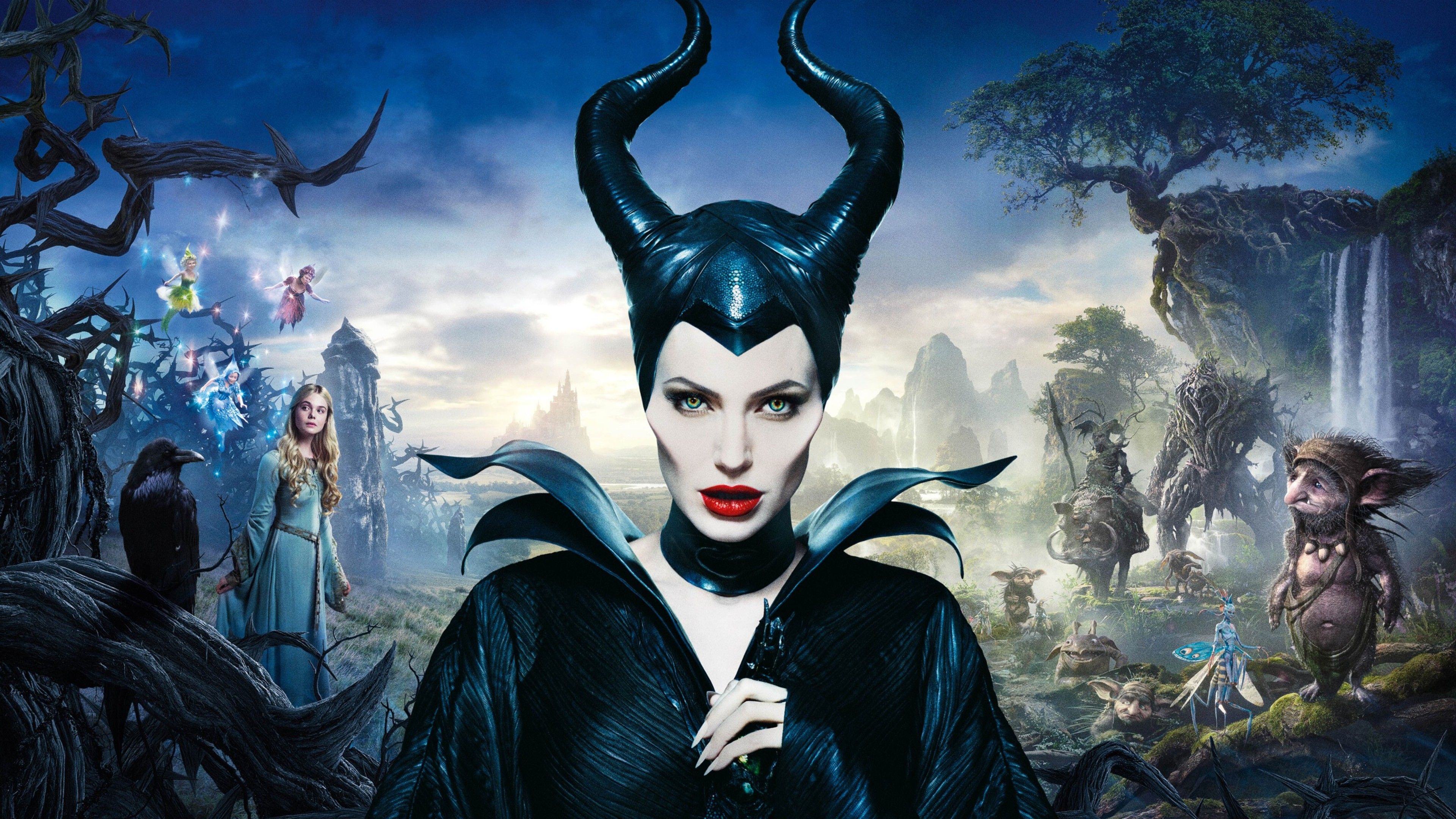 4K Poster Of Maleficent 2 Wallpapers