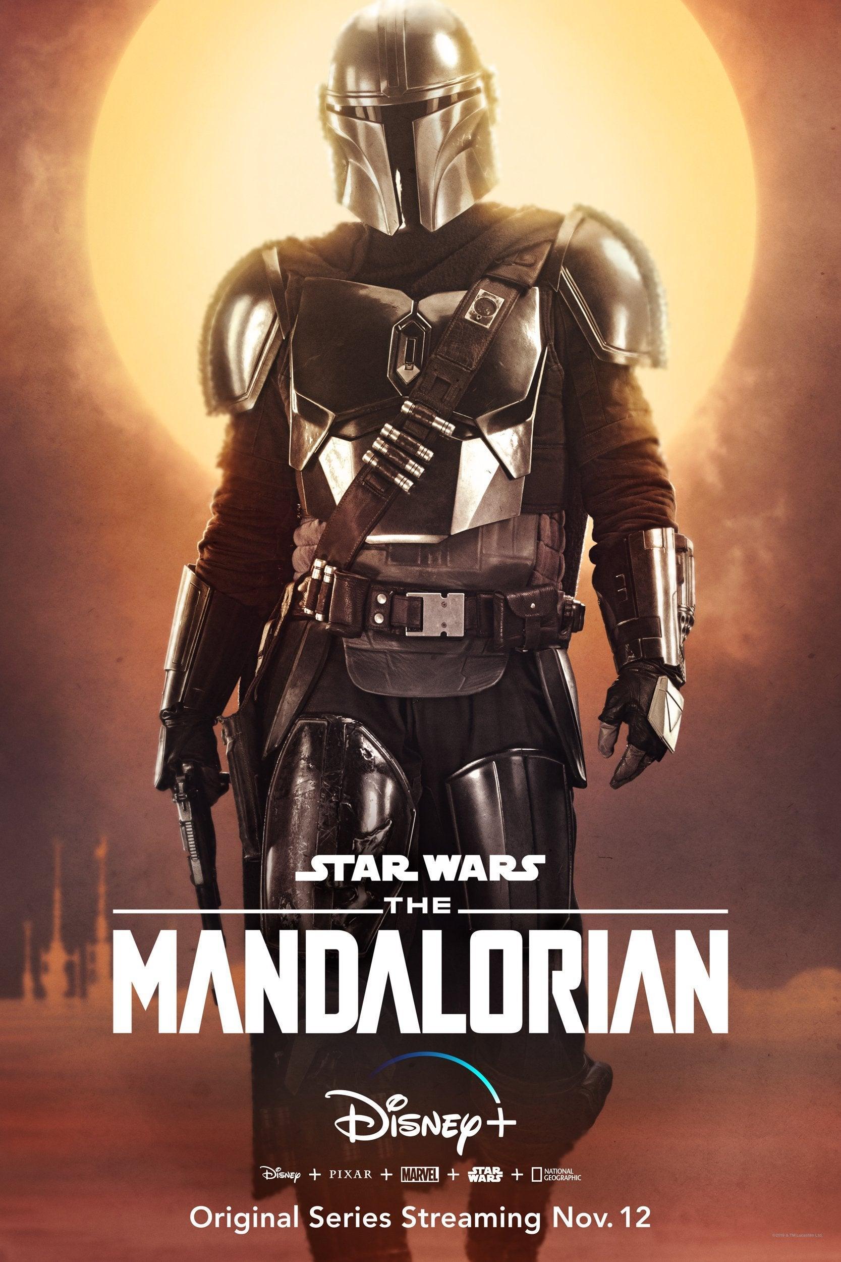 4K Poster Of The Mandalorian Wallpapers