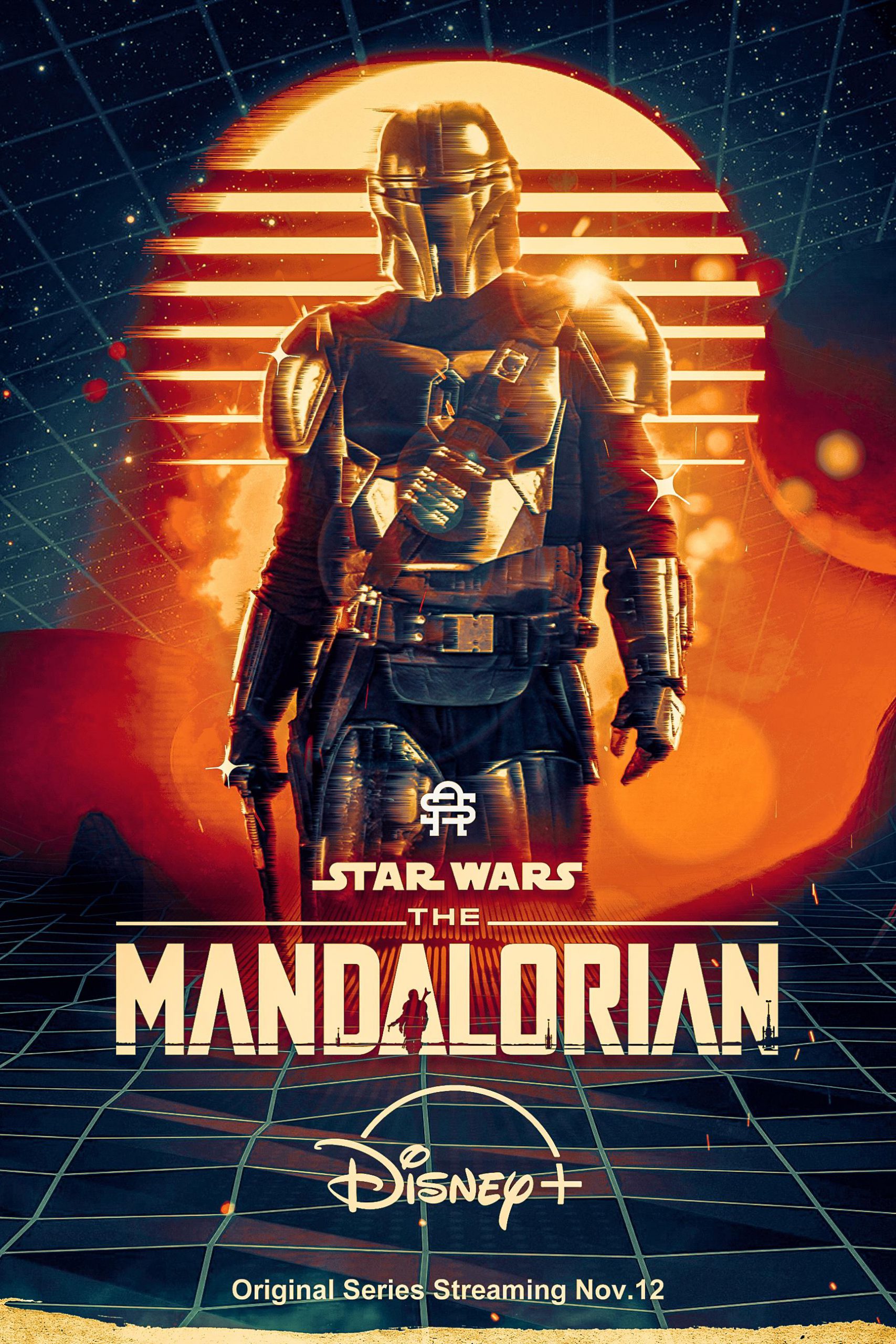 4K Poster Of The Mandalorian Wallpapers