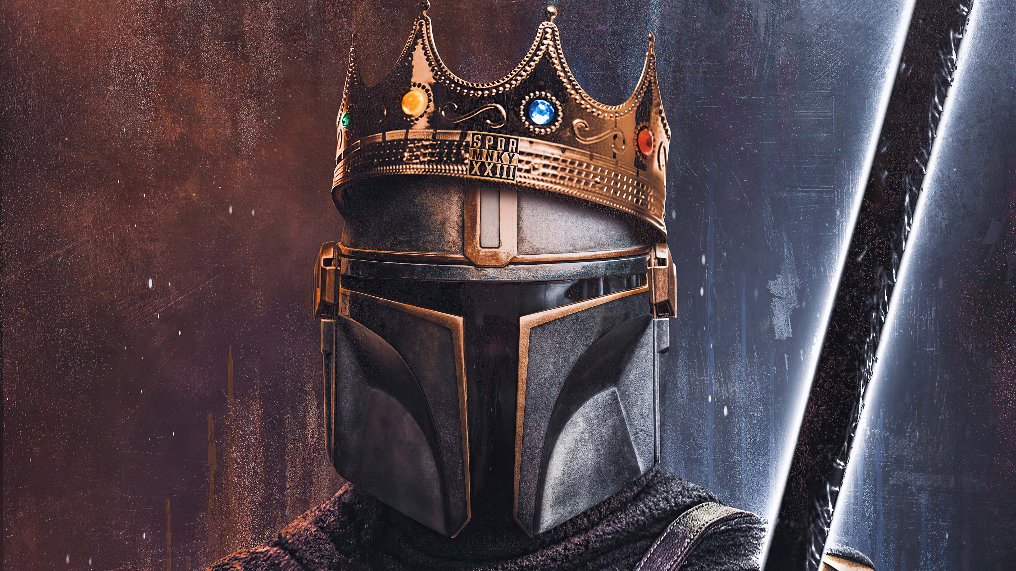 4K Poster Of The Mandalorian Wallpapers