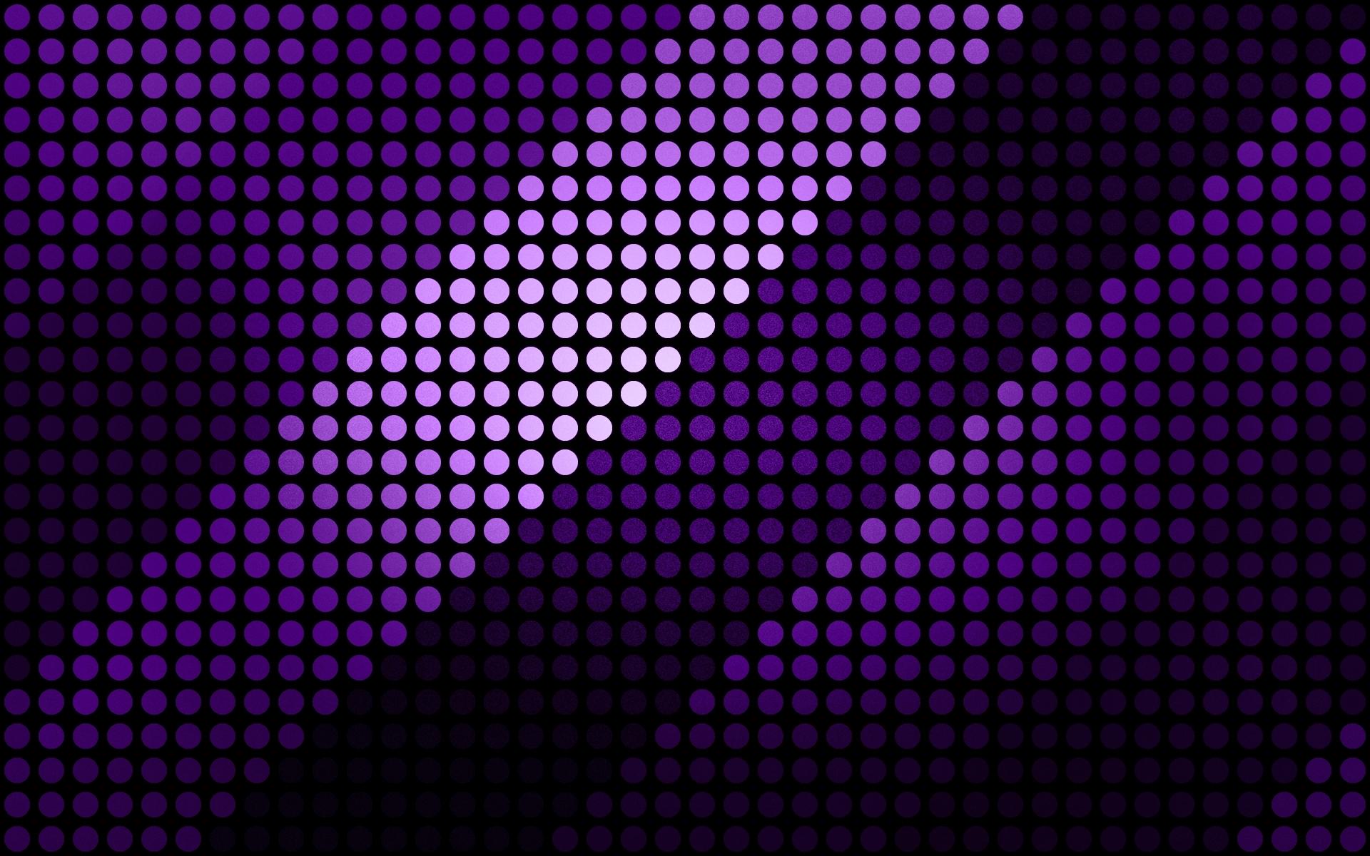 4K Purple Circles Violet Black Wallpapers