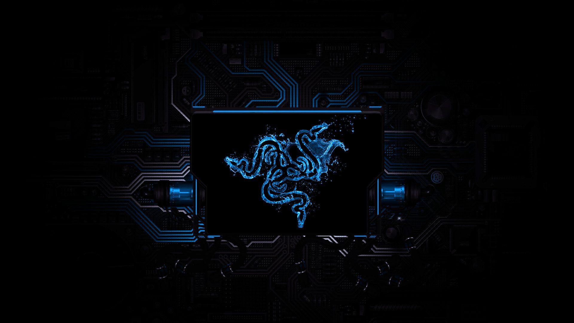 4K Razer Ice Blue Wallpapers