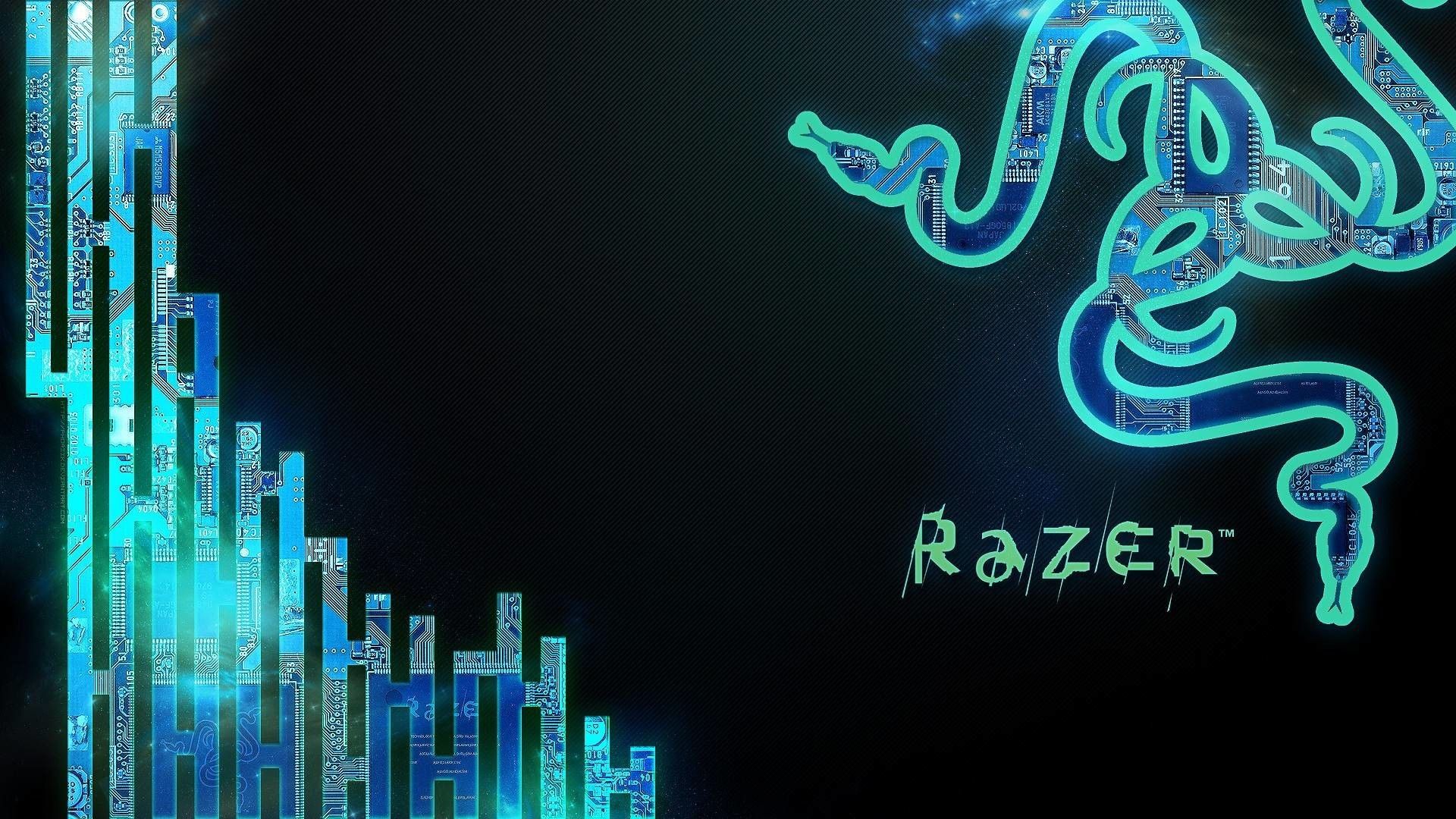 4K Razer Ice Blue Wallpapers