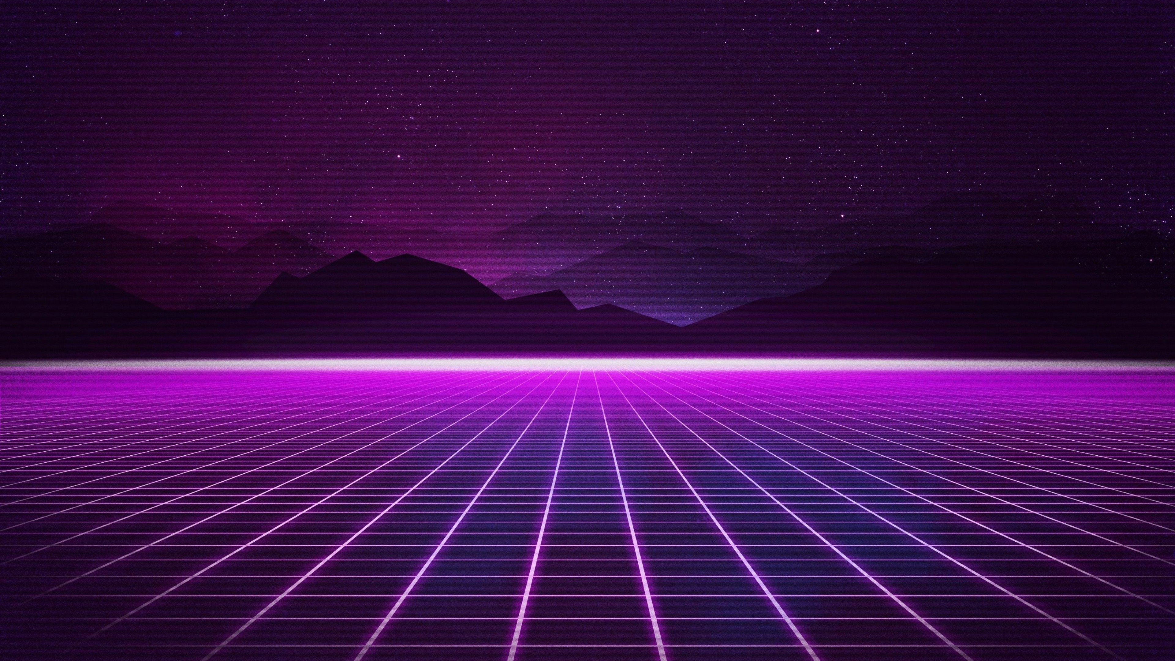 4K Retrowave Wallpapers