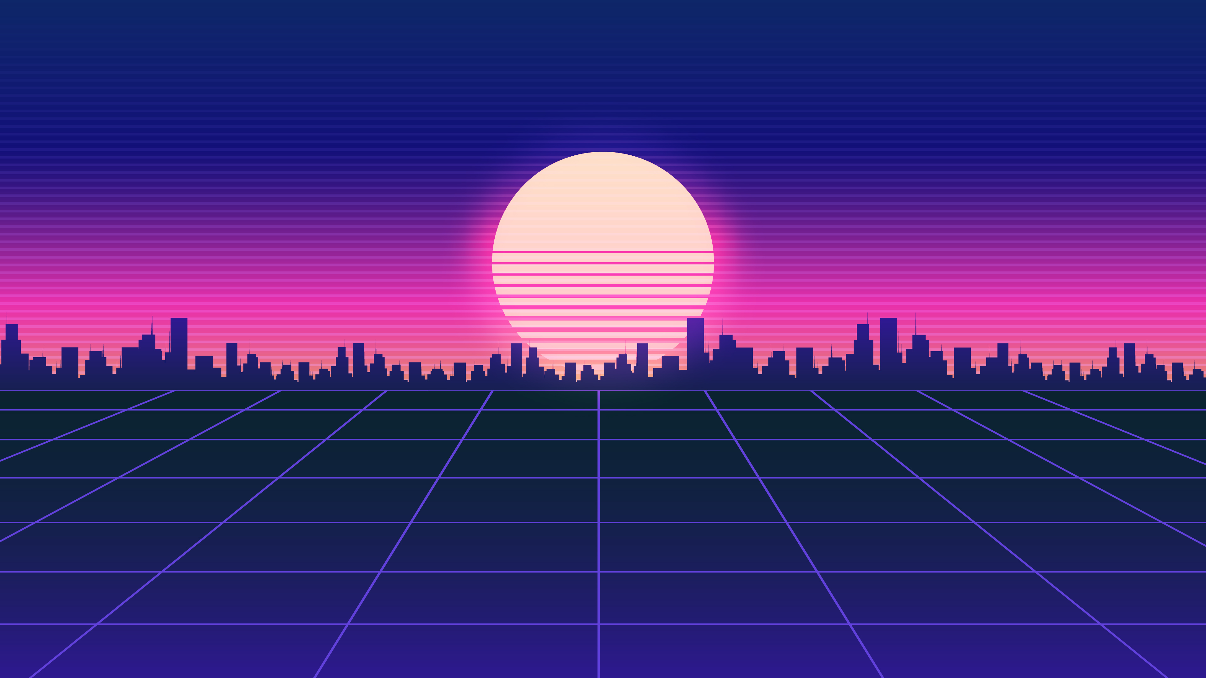 4K Retrowave Wallpapers