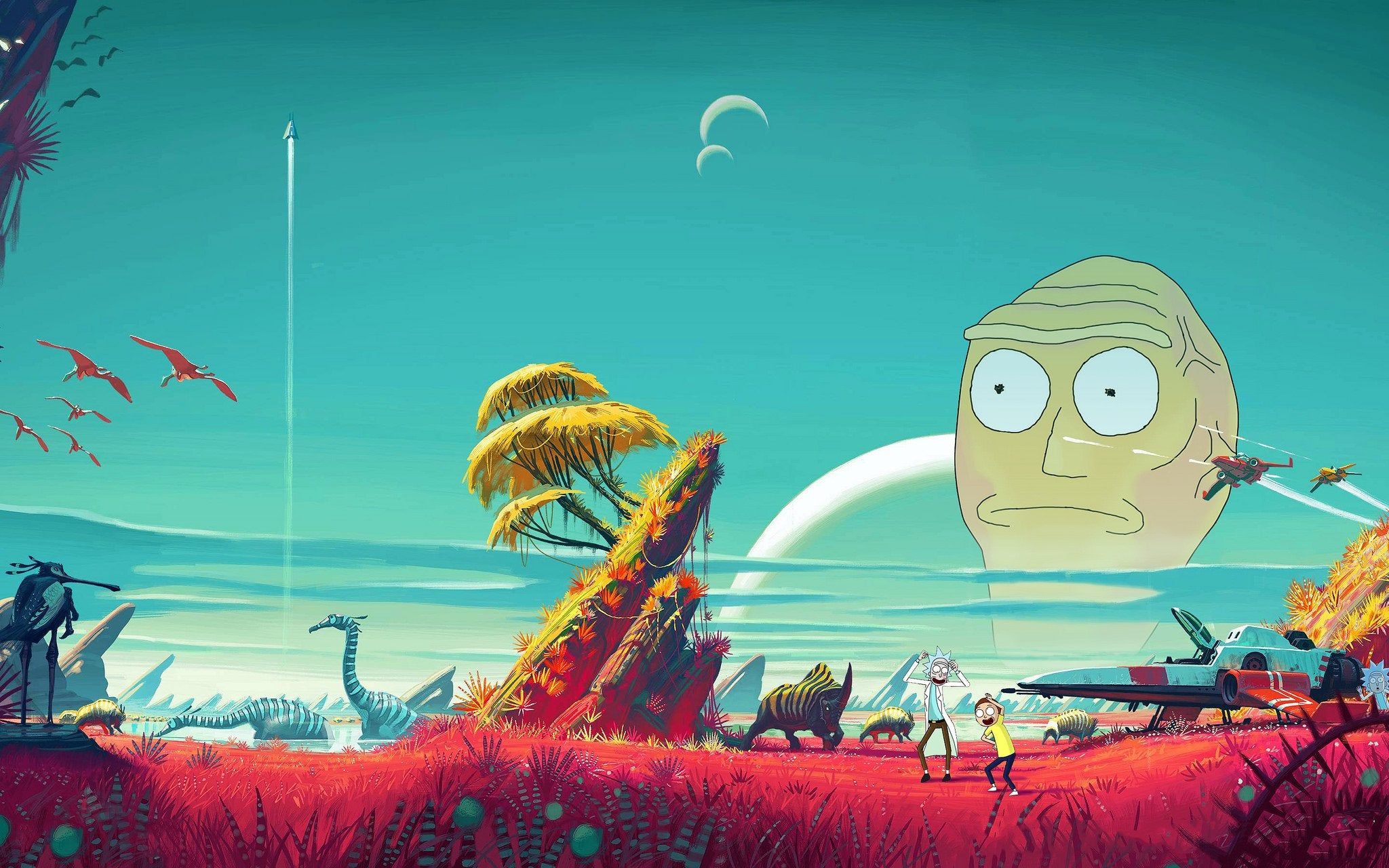 4K Rick And Morty 2020 Wallpapers