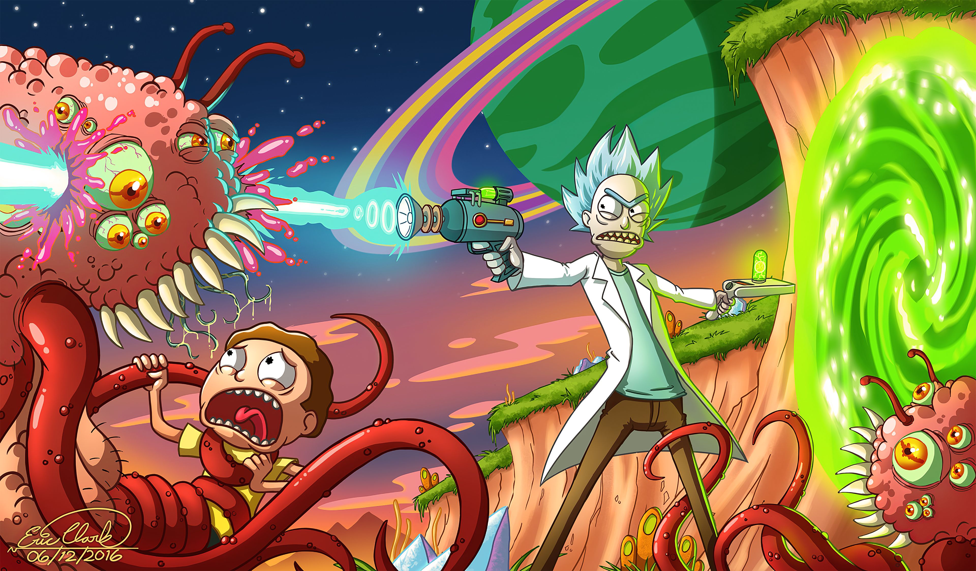 4K Rick And Morty 2020 Wallpapers