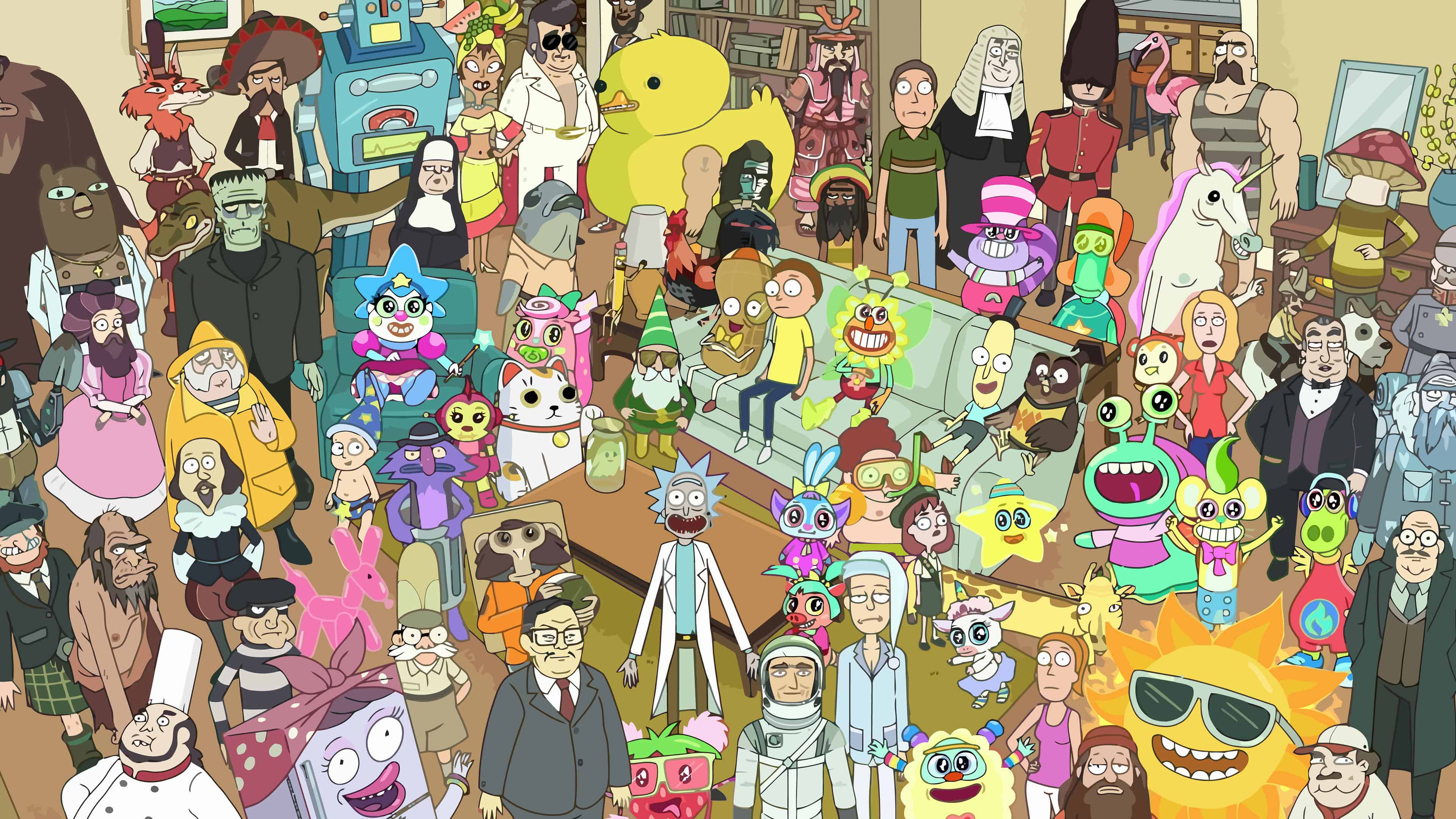 4K Rick And Morty 2020 Wallpapers